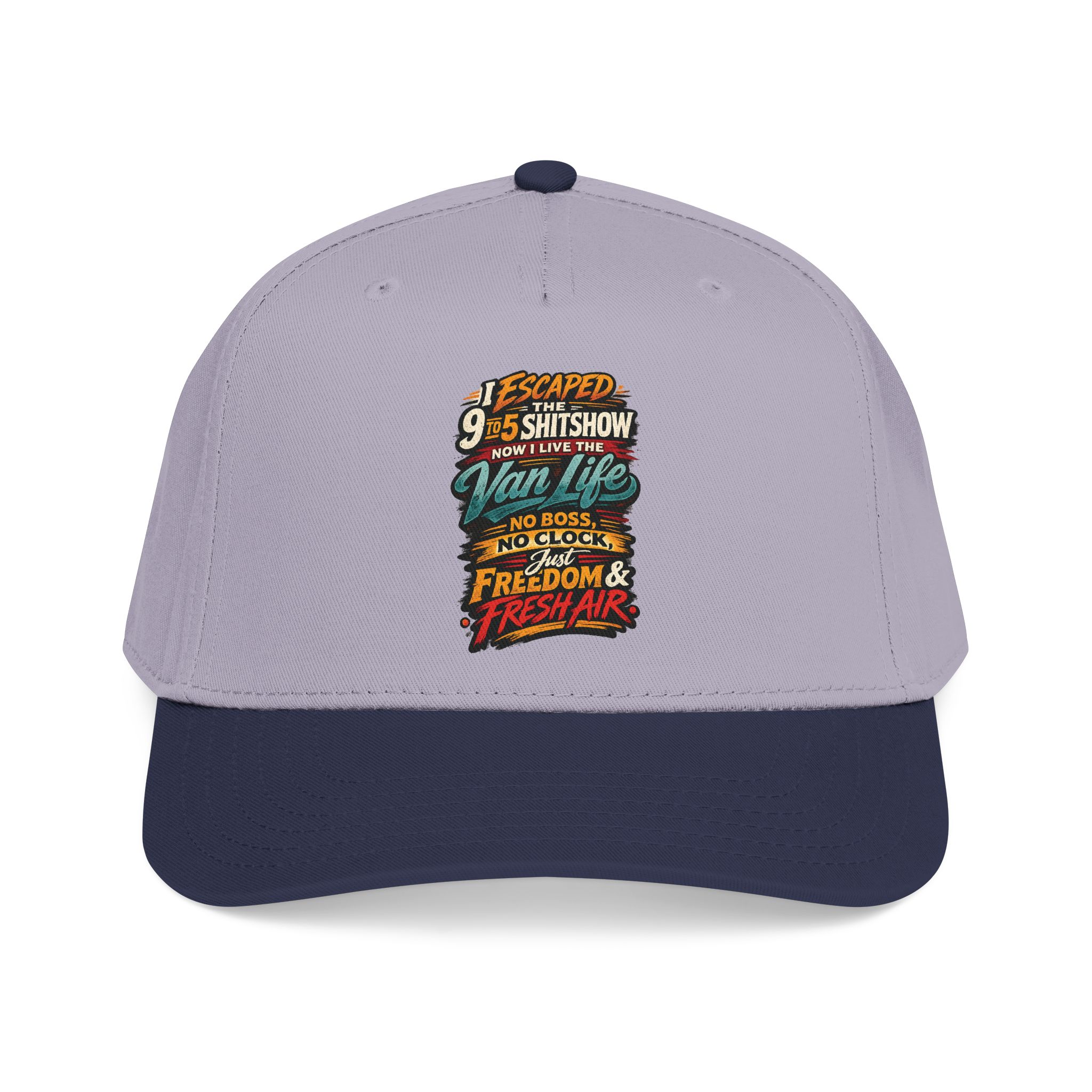 Baseball Cap - "I Escaped The 9 To 5" Design F**K-Line