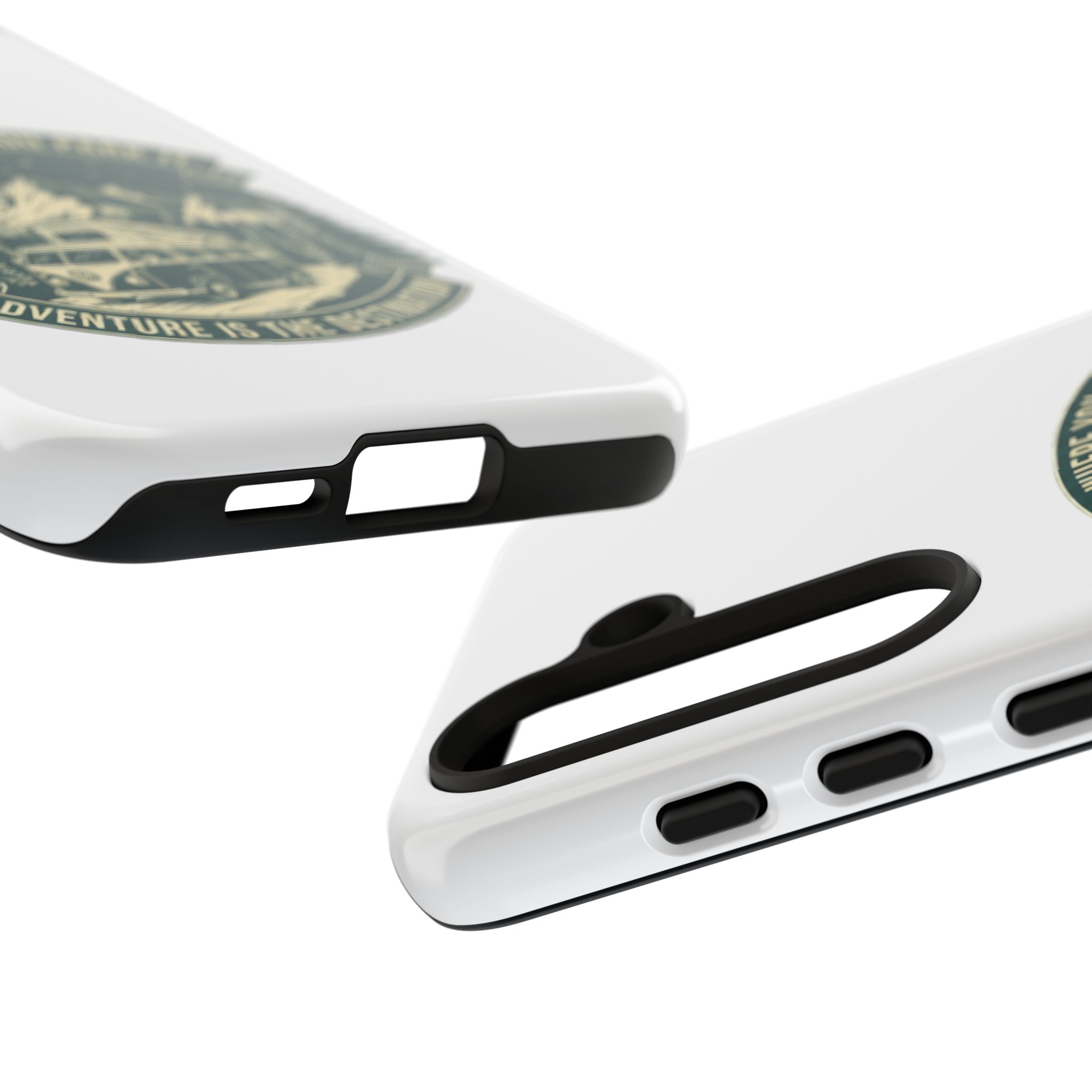 Phone Case — "Home Is Where You Park It-Adventure is the destination" Camper Van Design