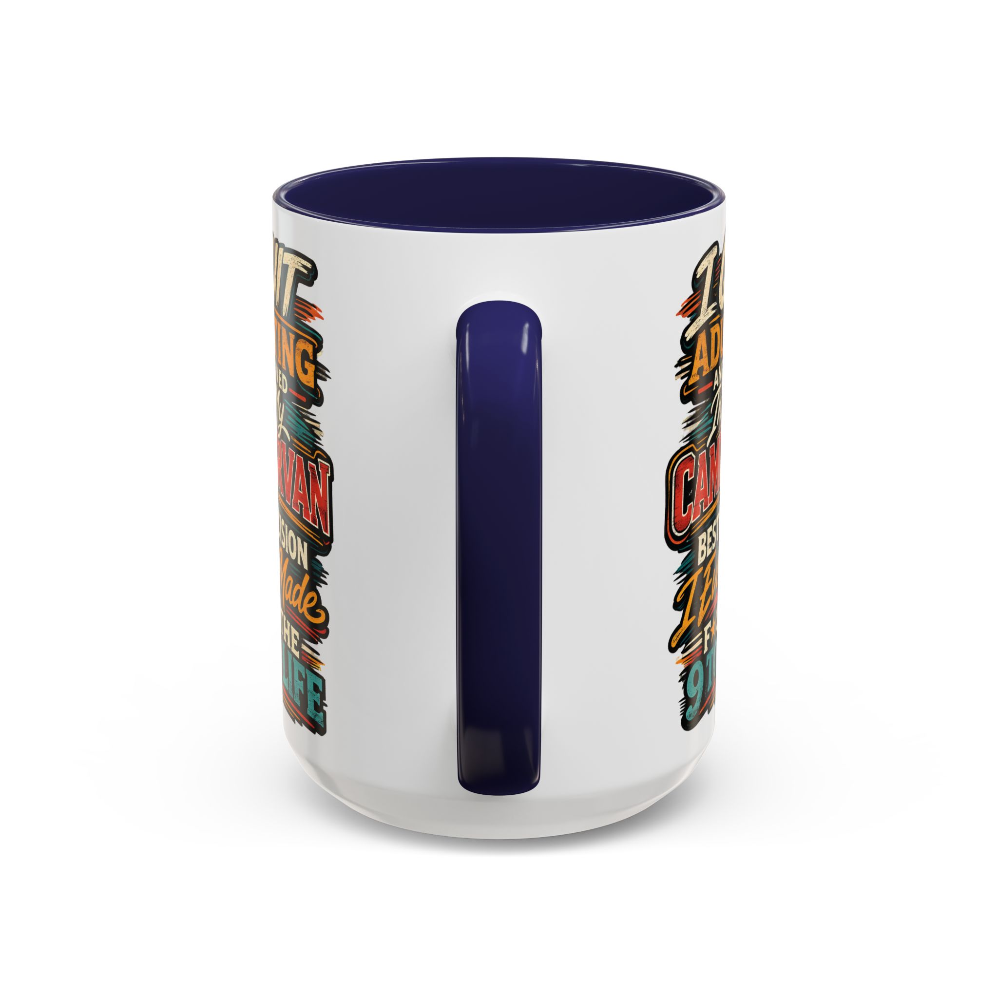 10784825327283806142_2048.jpeg Accent Coffee Mug (11, 15oz) — "I Quit Adulting" Design F**K-Line