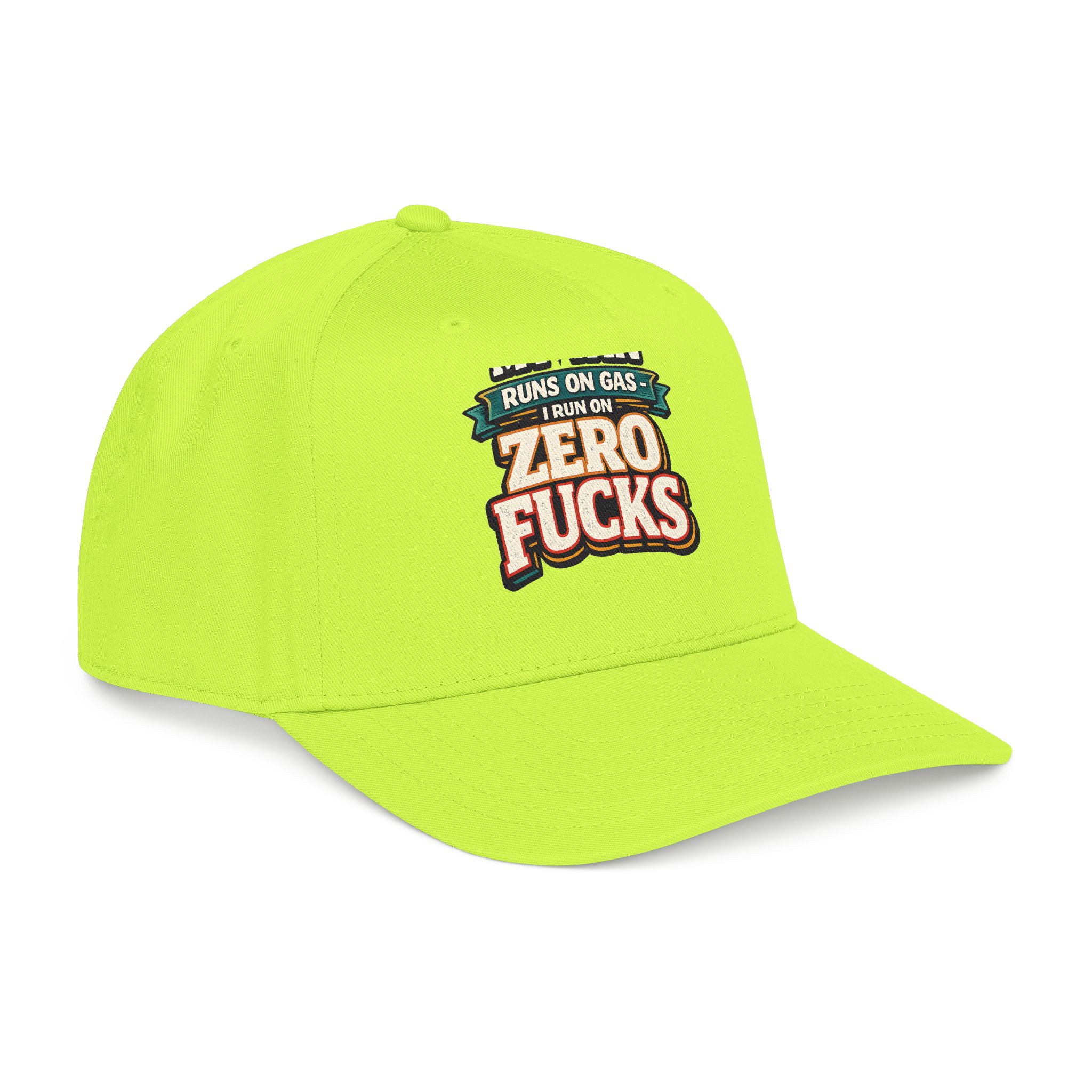 Baseball Cap - "My Van Runs On Gas" Design F**K-Line