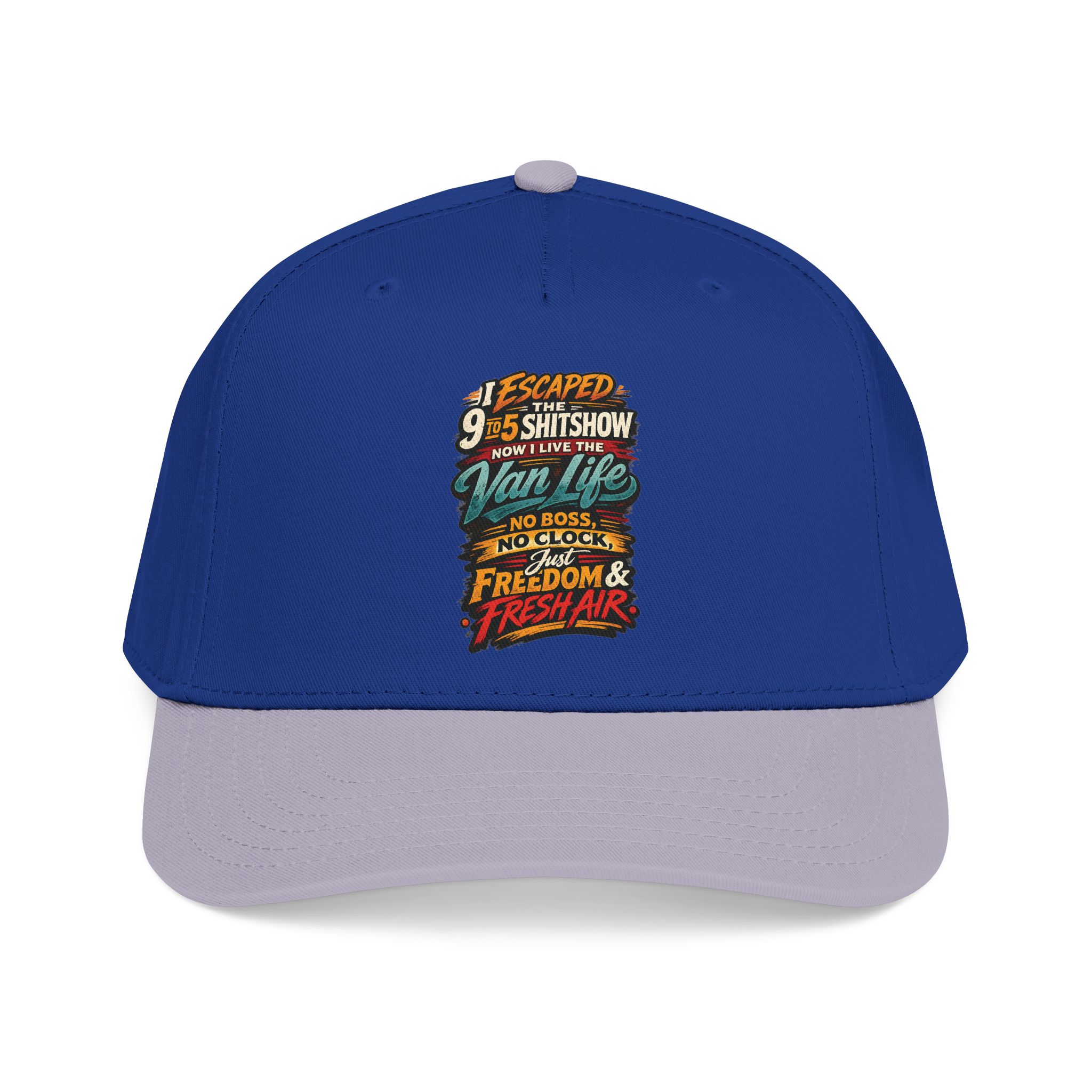 Baseball Cap - "I Escaped The 9 To 5" Design F**K-Line