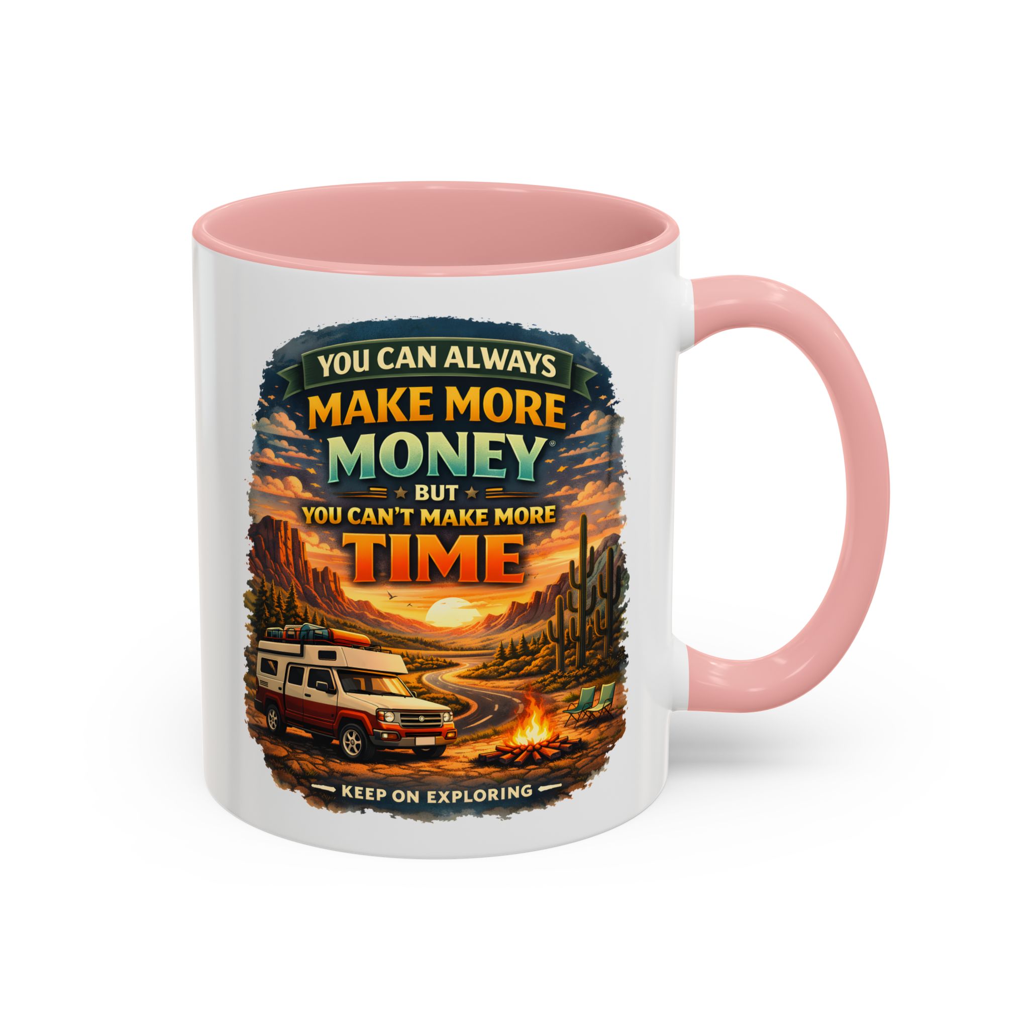 10835683066764899332_2048.jpeg Accent Coffee Mug (11, 15oz) — "You Can Always Make More Money" Design Scenic-Line