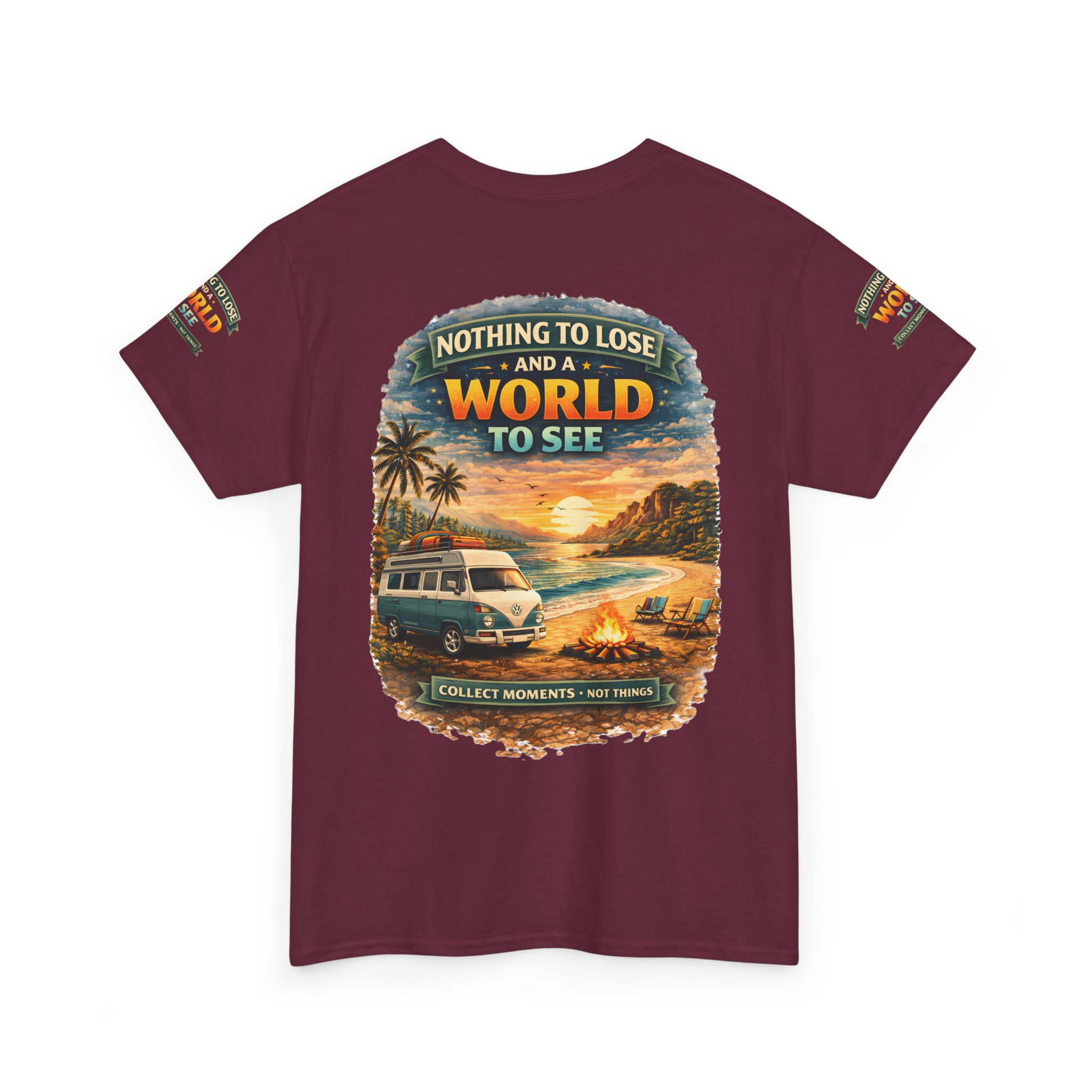 10866243679429829804_2048.jpeg Unisex Heavy Cotton Tee — "Nothing To Lose " Design Scenic-Line