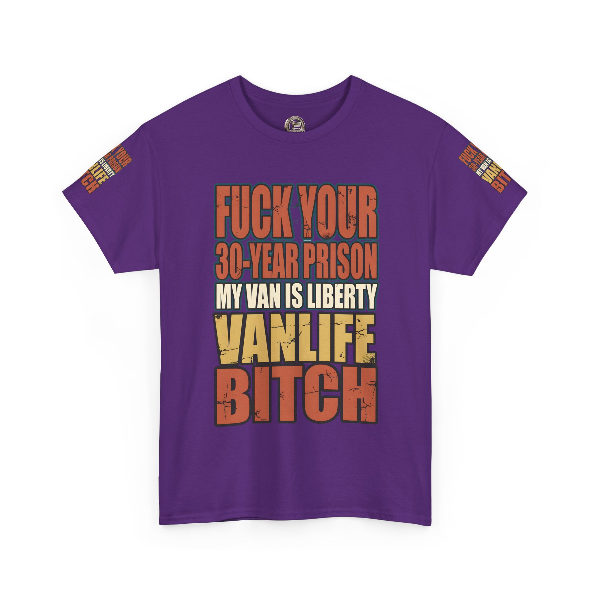 Unisex Heavy Cotton Tee — "Fuck Your 30 Year" Design F**K-Line