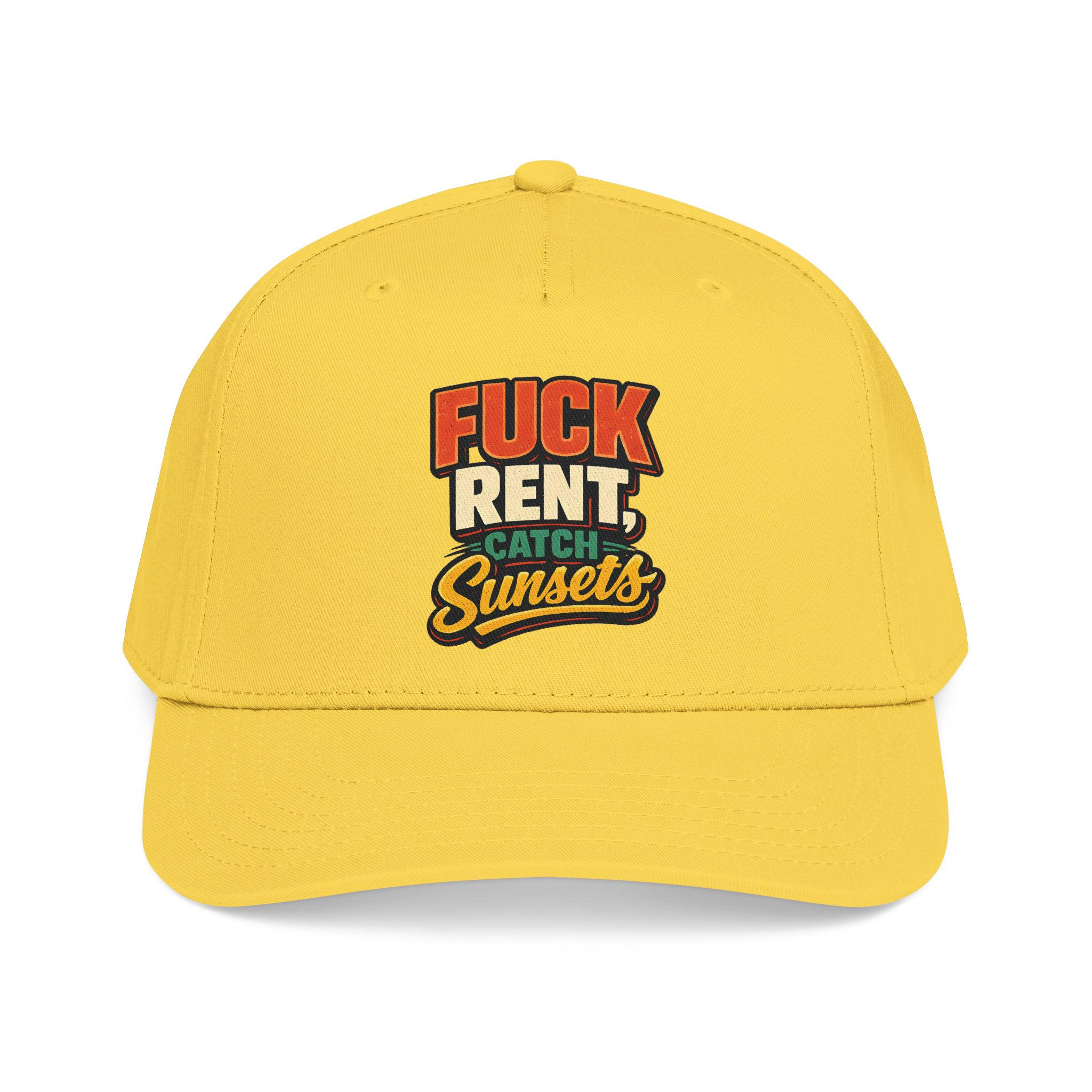 Baseball Cap - "Fuck Rent Catch Sunsets" Design F**K-Line