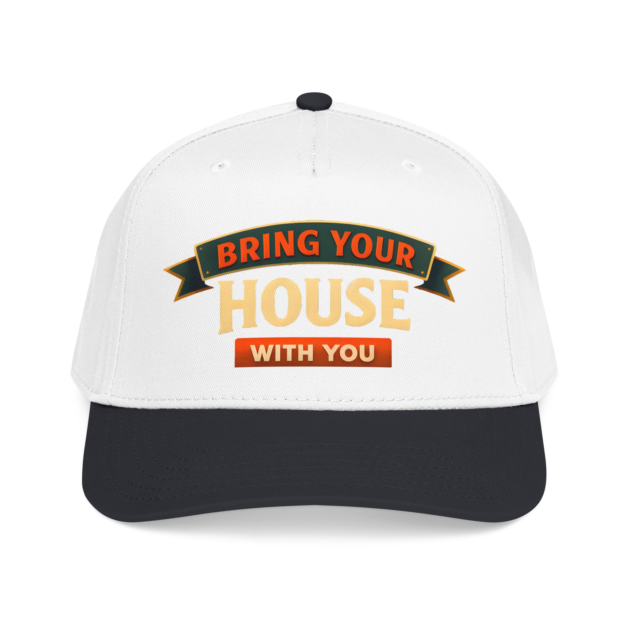 Baseball Cap - "Bring Your House With You" Design Scenic-Line