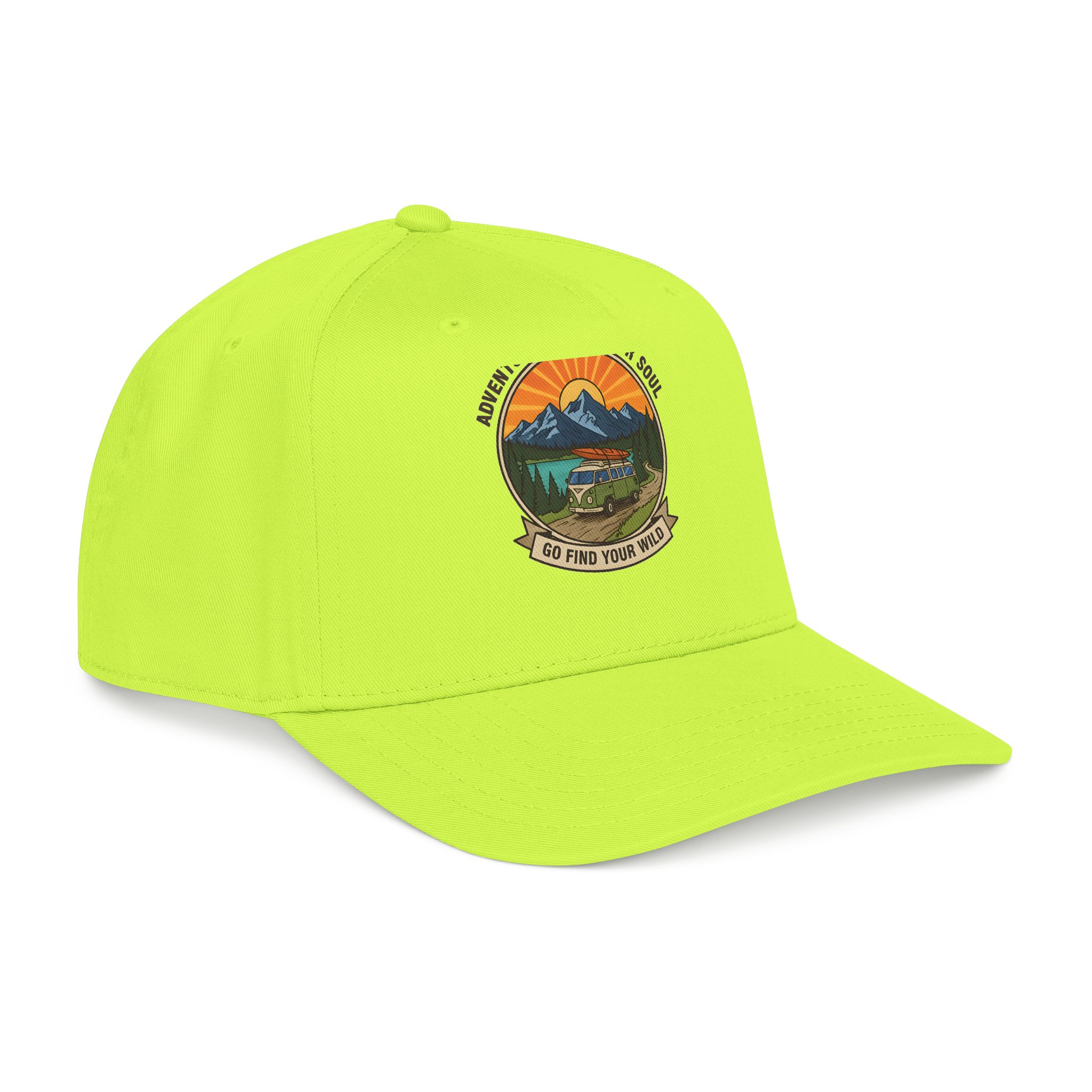 Baseball Cap — "Go Find Your Wild" Outdoor Patch
