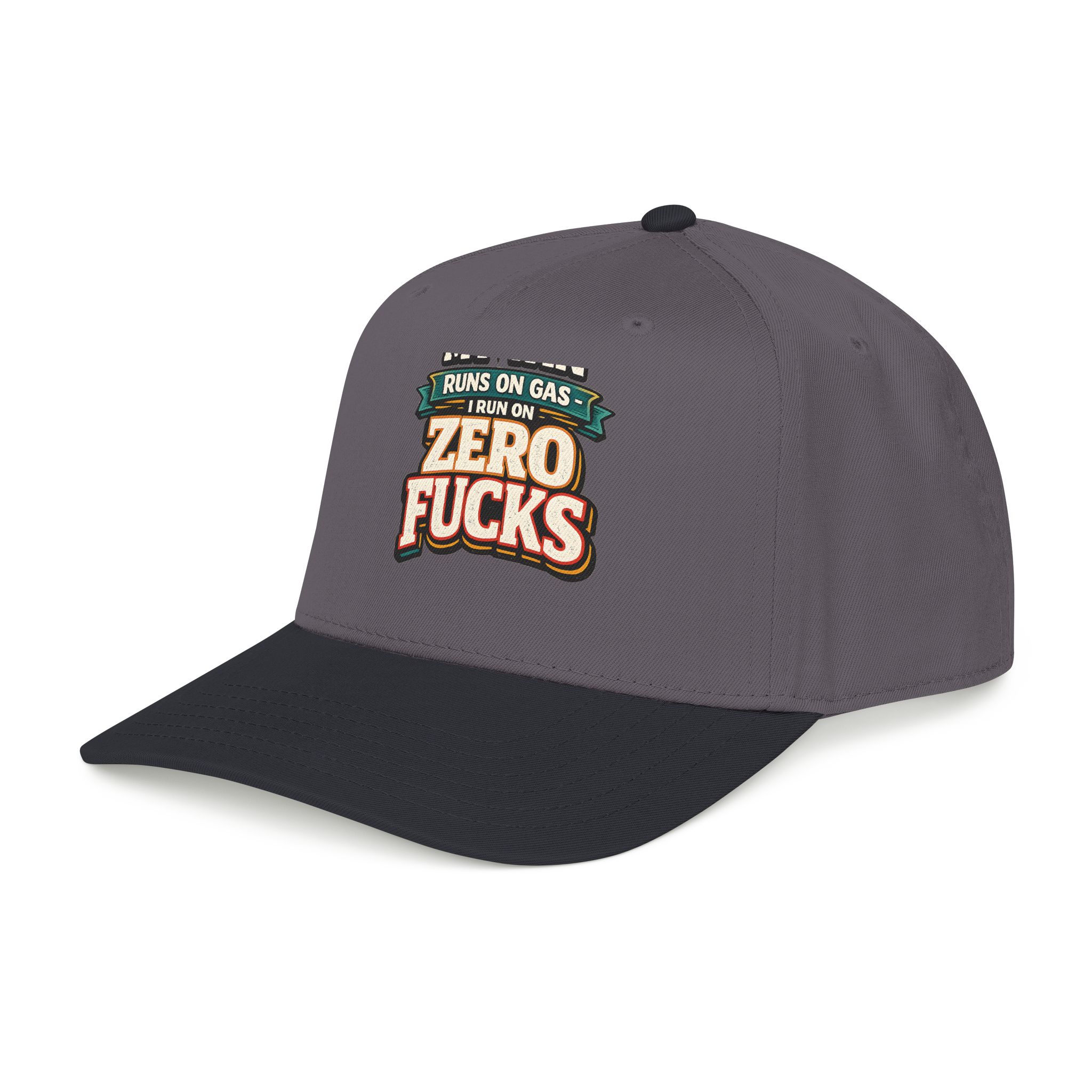 Baseball Cap - "My Van Runs On Gas" Design F**K-Line