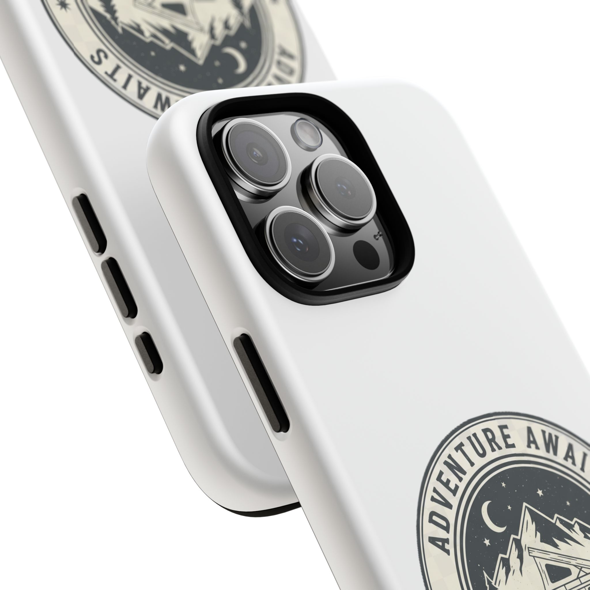Phone Case — "Adventure Awaits-Go Where You Feel Most Alive" Camper Van Design