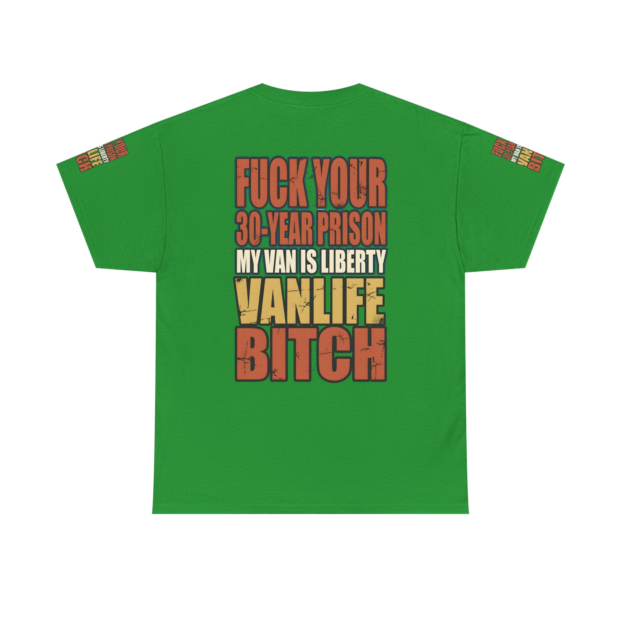Unisex Heavy Cotton Tee — "Fuck Your 30 Year" Design F**K-Line
