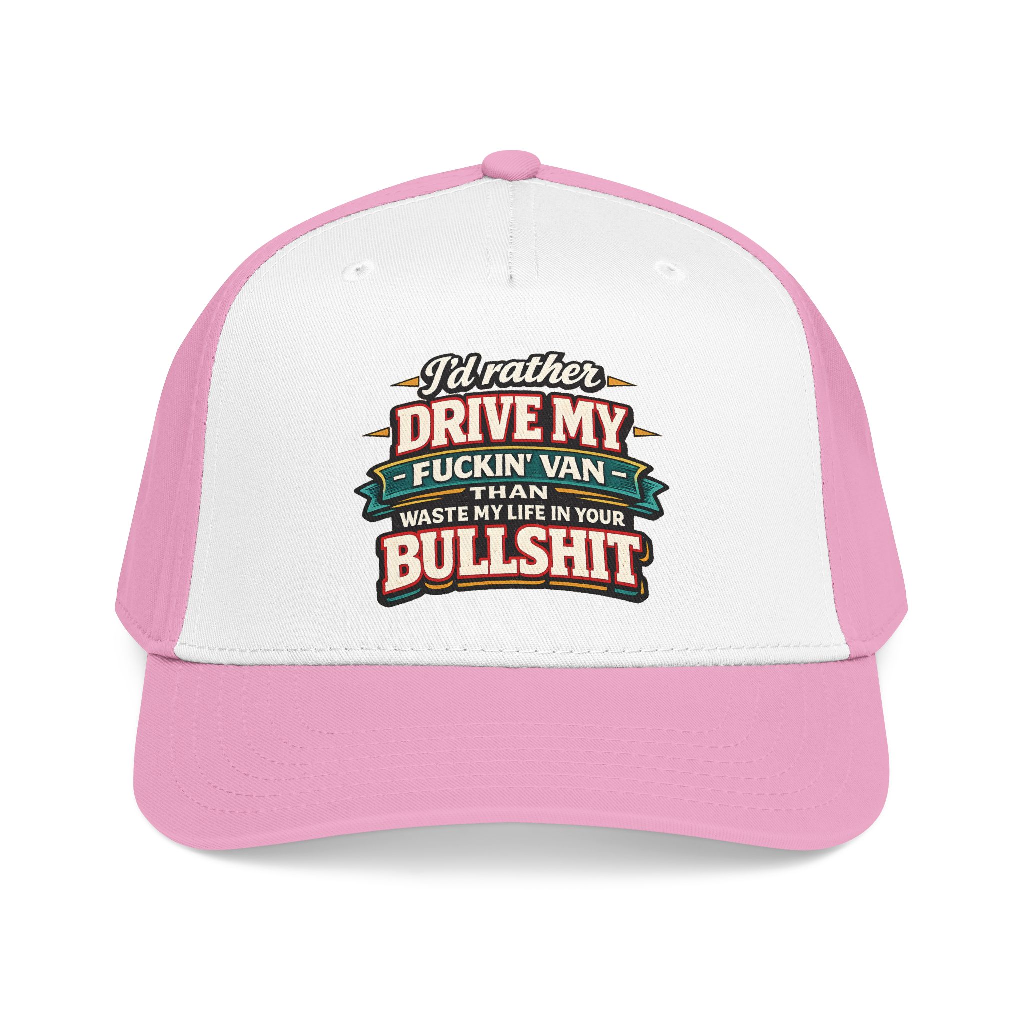 Baseball Cap - "I´d Rather Drive My Fucking Van" Design F**K-Line