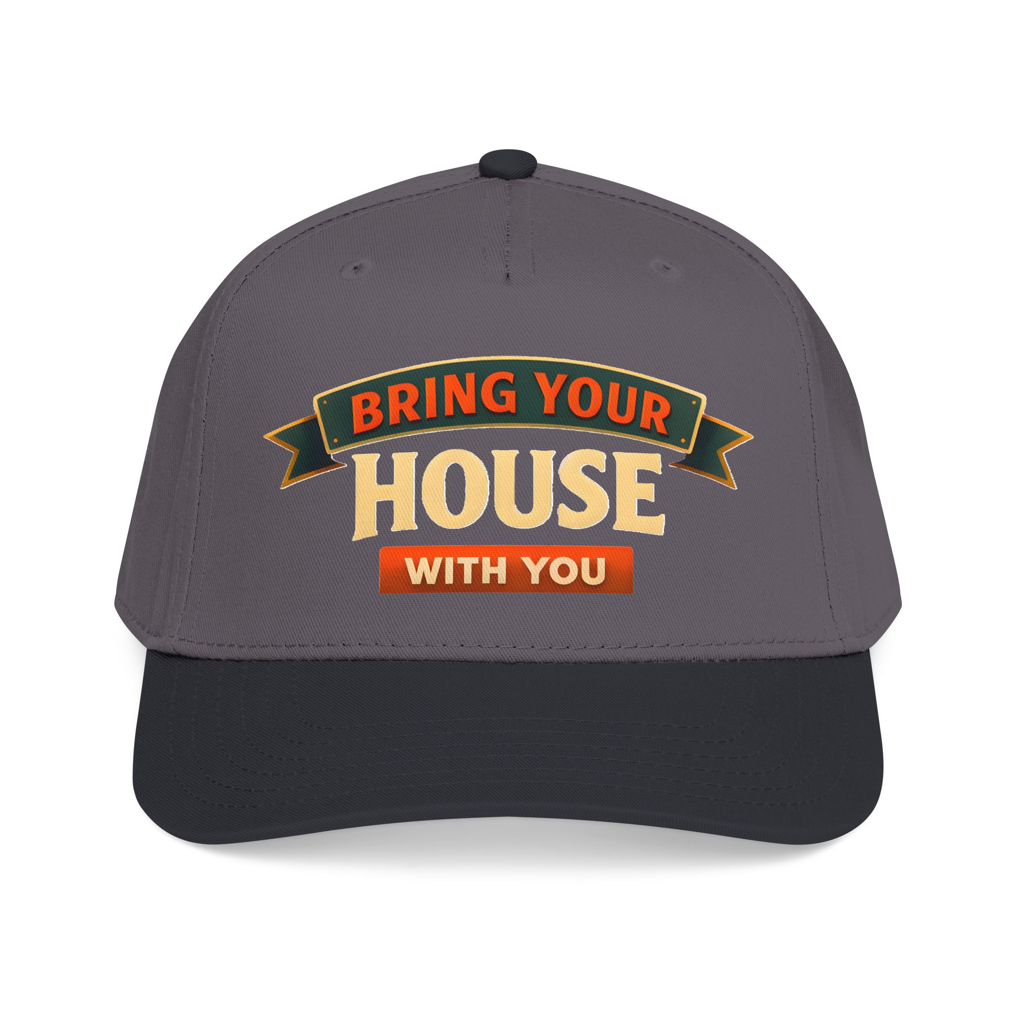 Baseball Cap - "Bring Your House With You" Design Scenic-Line