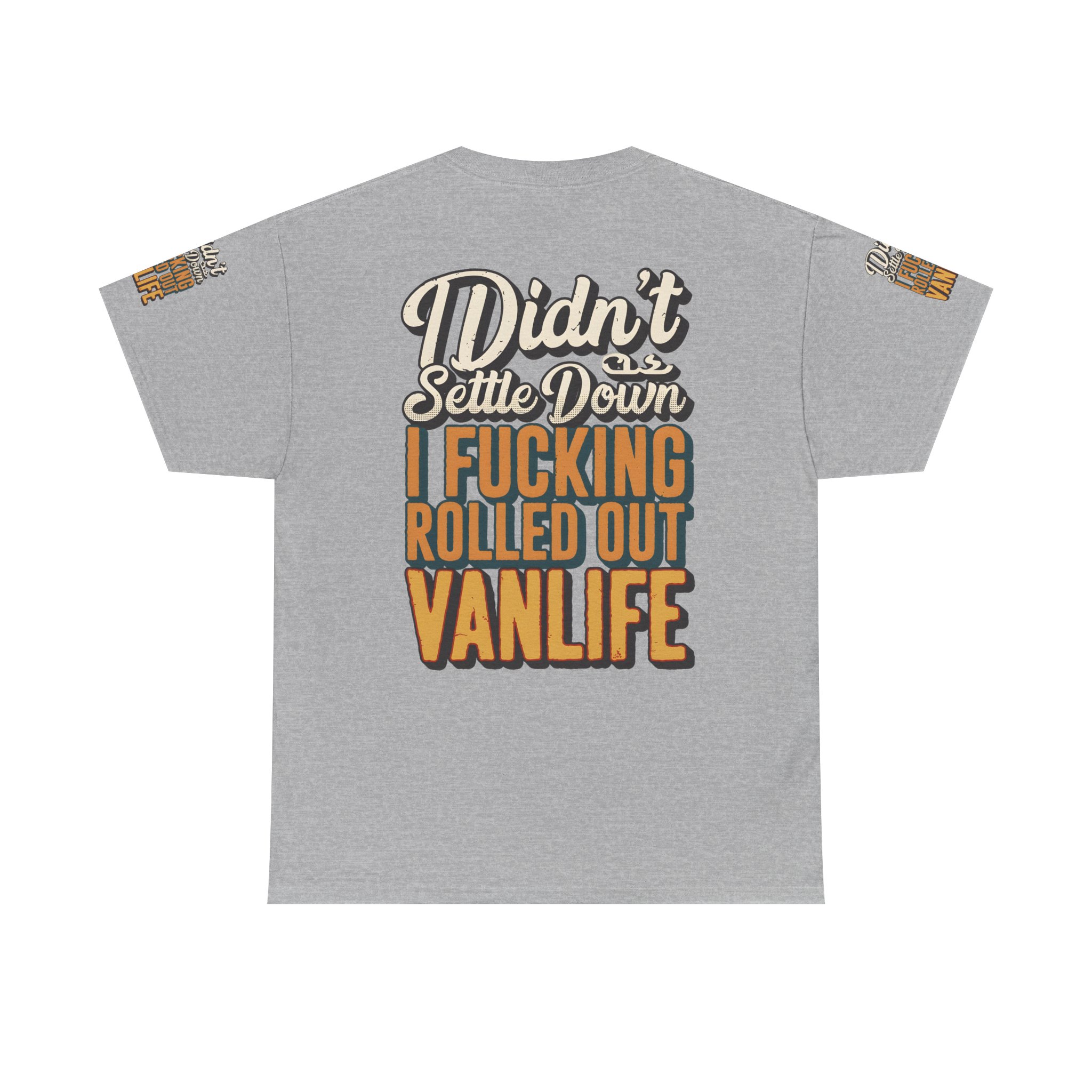 11013068730716588120_2048.jpeg Unisex Heavy Cotton Tee — "Dind´t Settle Down" Design F**K-Line