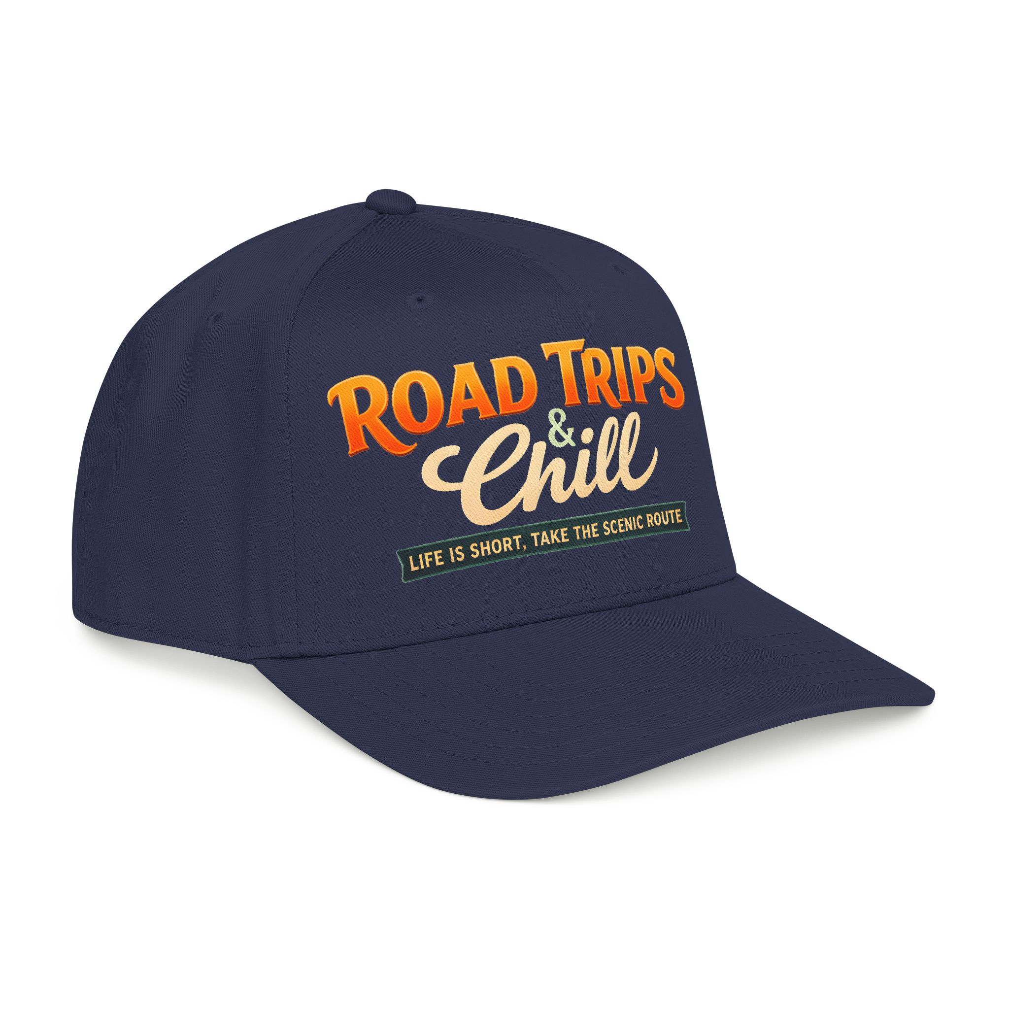 11020083593600611577_2048-5.jpeg Baseball Cap - "Road Trips And Chill" Design Scenic-Line