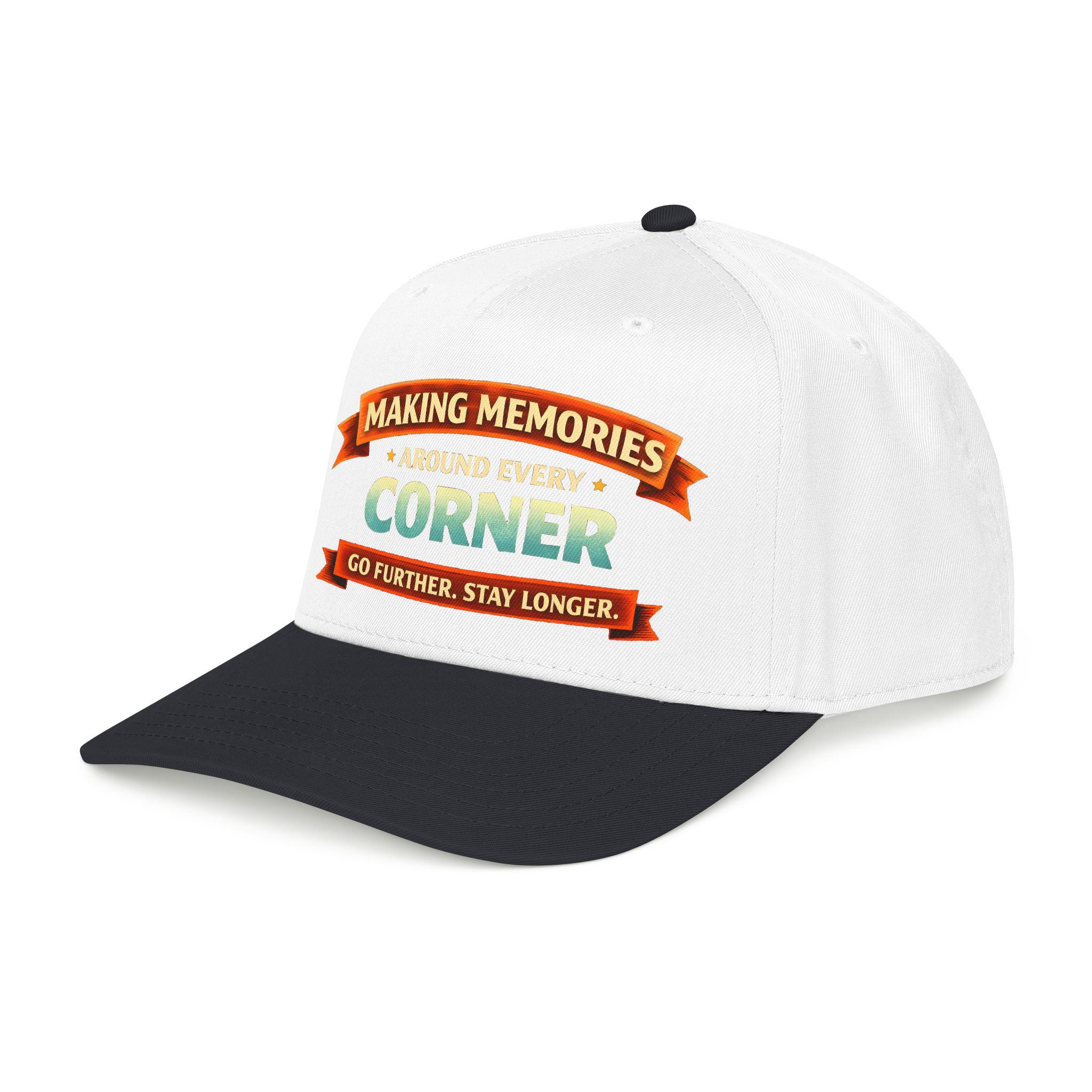 Baseball Cap - "Making Memories Around Every Corner" Design Scenic-Line