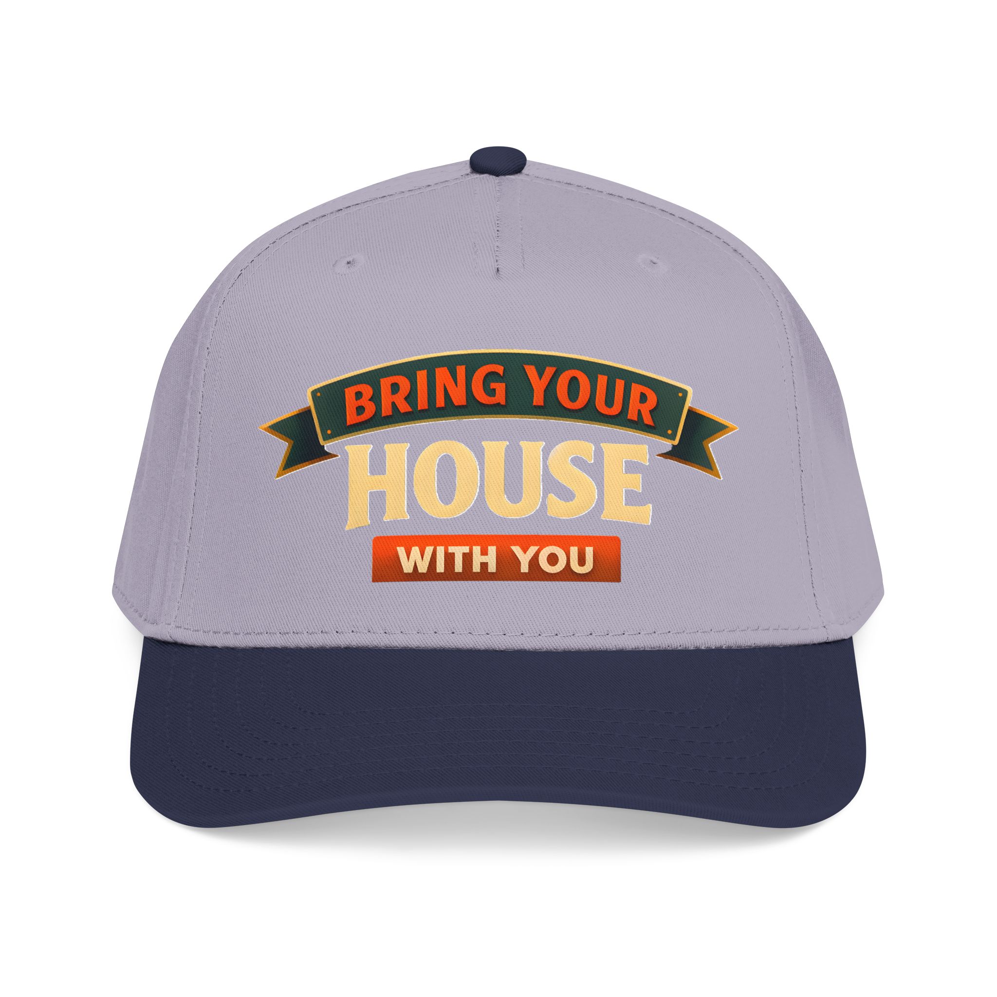 Baseball Cap - "Bring Your House With You" Design Scenic-Line