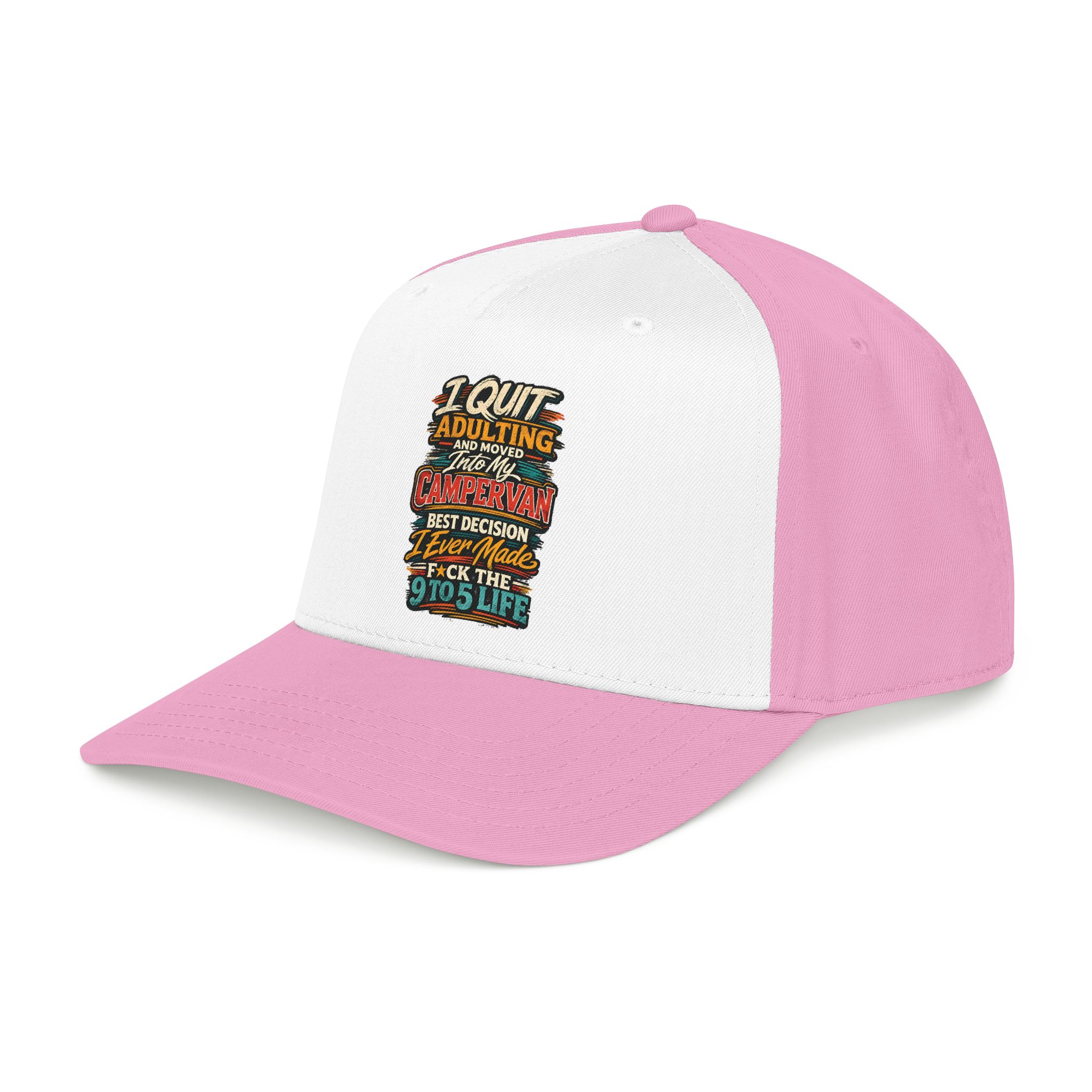 11055670905902363711_2048-3.jpeg Baseball Cap - "I Quit Adulting" Design F**K-Line