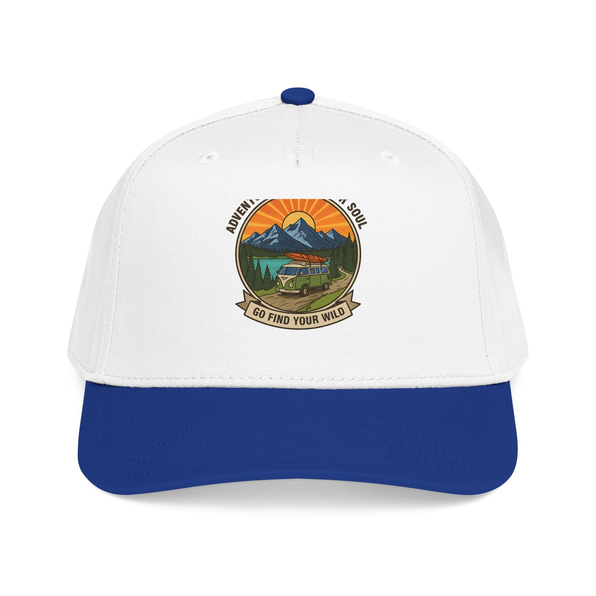Baseball Cap — "Go Find Your Wild" Outdoor Patch
