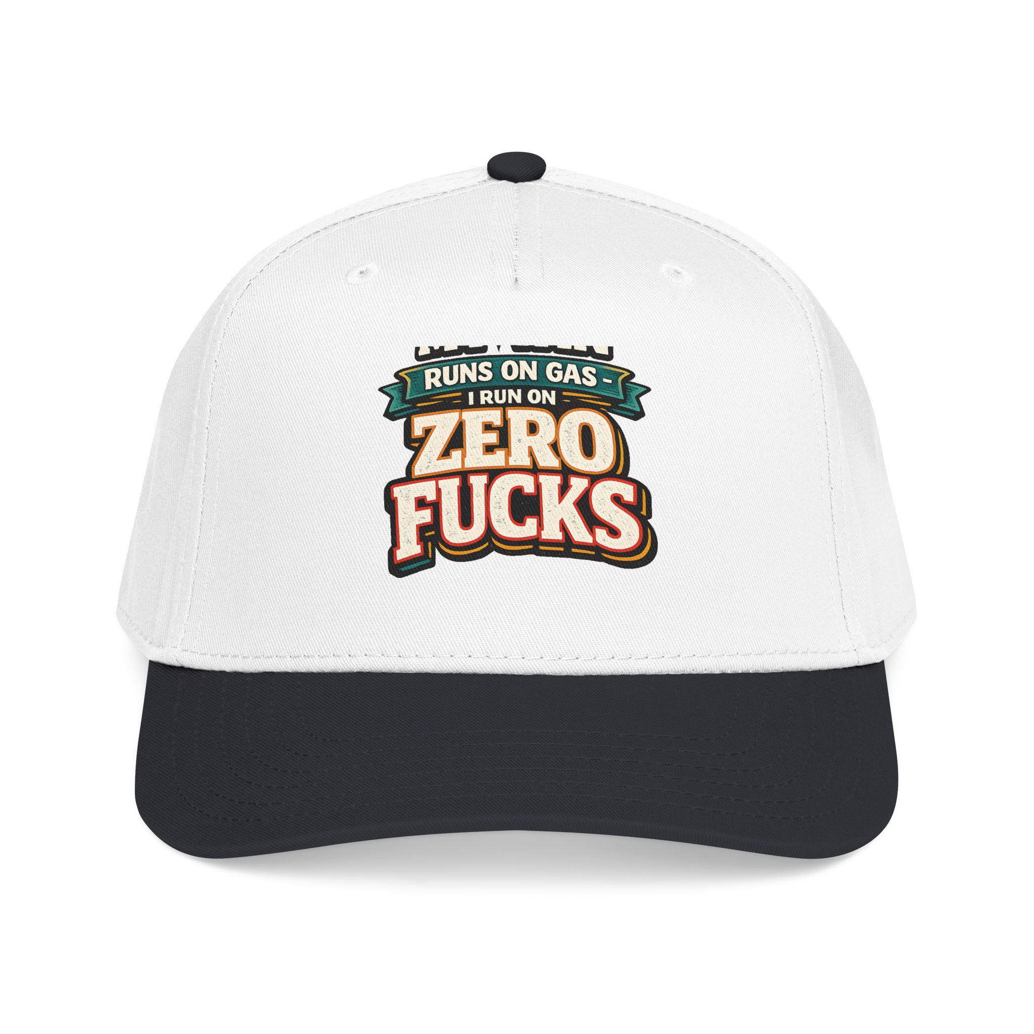Baseball Cap - "My Van Runs On Gas" Design F**K-Line