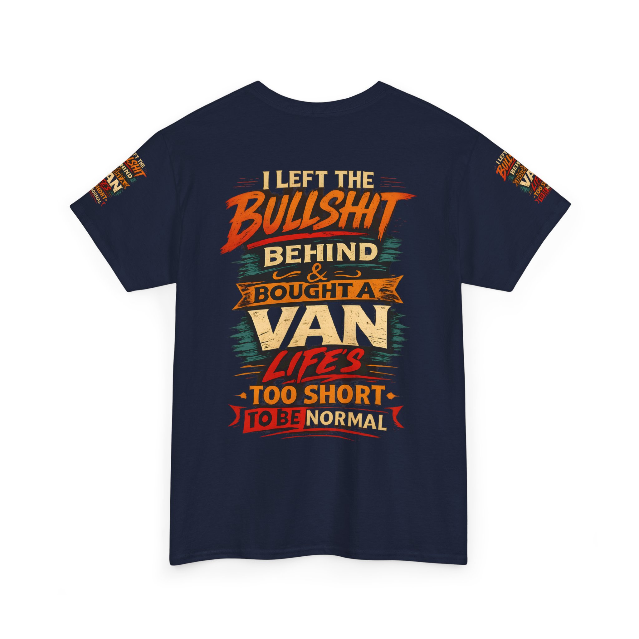 11092713637833963657_2048.jpeg Unisex Heavy Cotton Tee — "I Left The Bullshit" Design F**K-Line