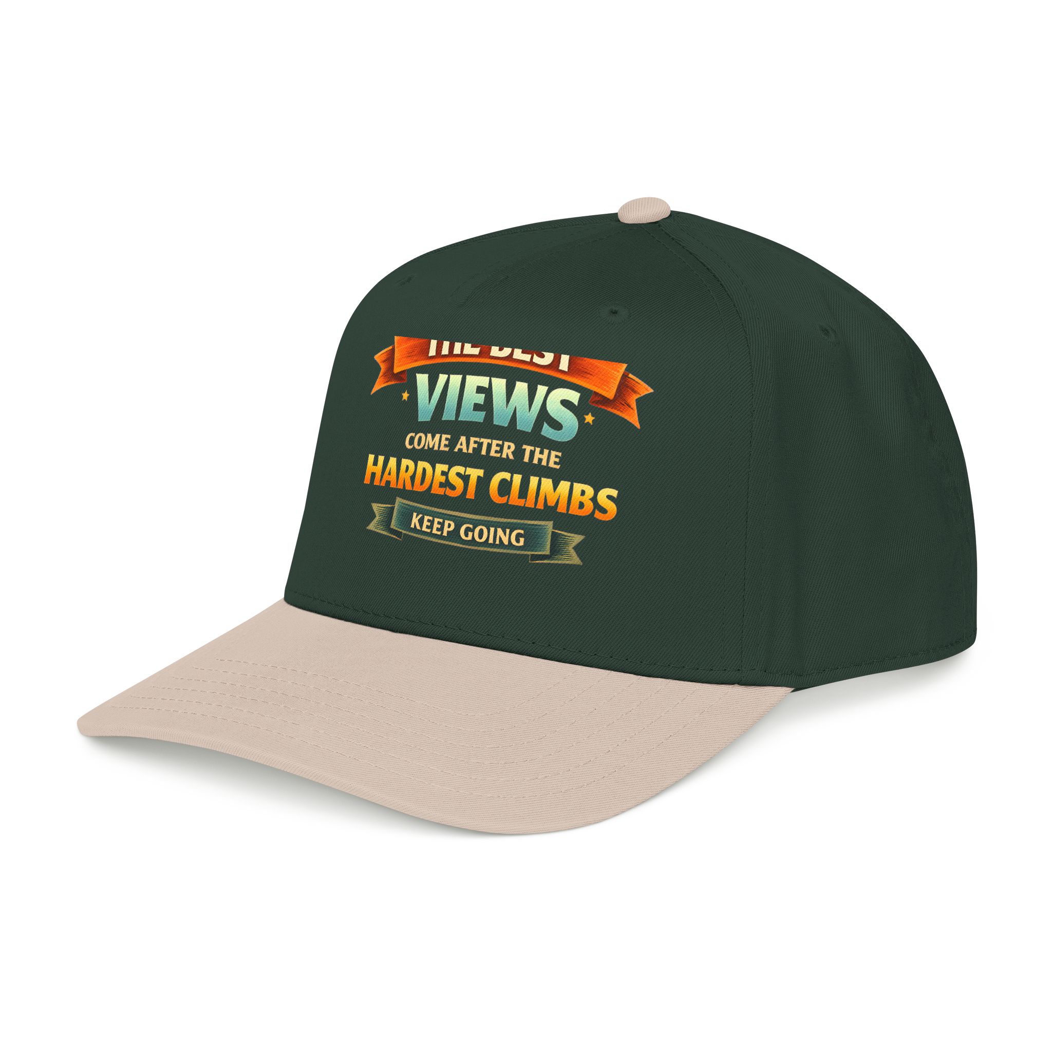 Baseball Cap - "The Best Views" Design Scenic-Line