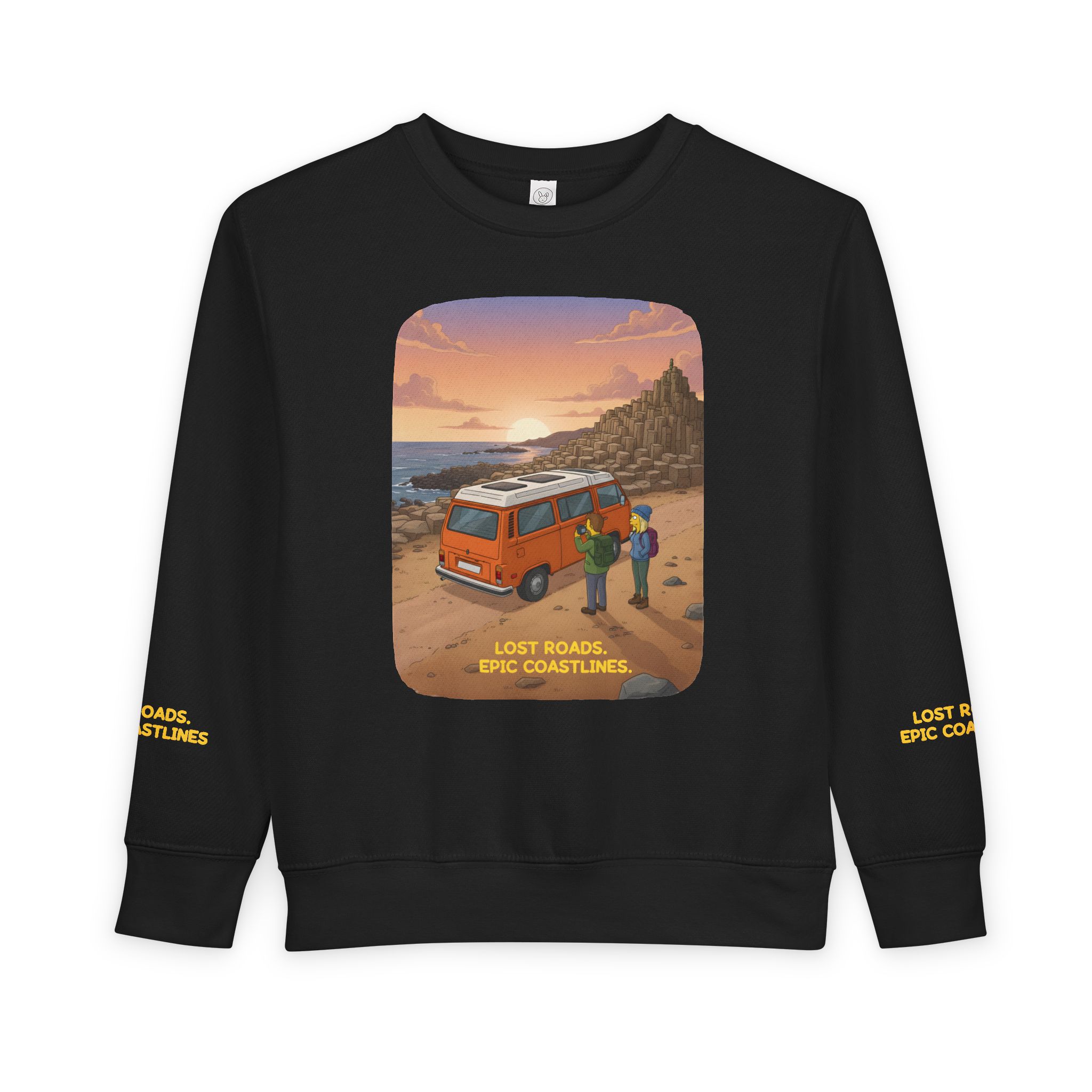 11099772978674041444_2048-1.jpeg Toddler Sweatshirt - "Lost Roads Epic Coastlines" (Design Sitcom-Line)