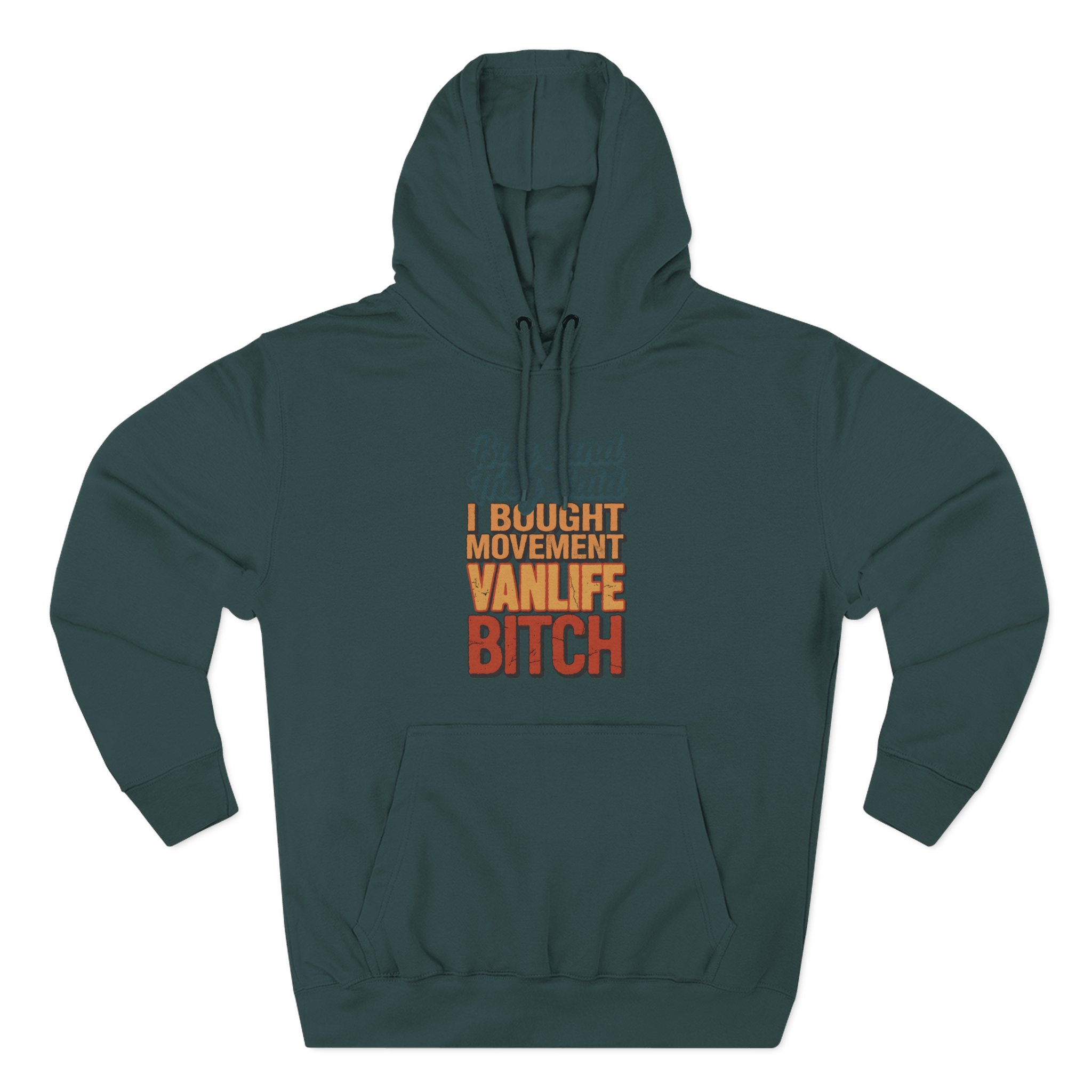 11100206084392246159_2048.jpeg Three-Panel Fleece Hoodie - "Buy Land They Said" Design F**K-Line