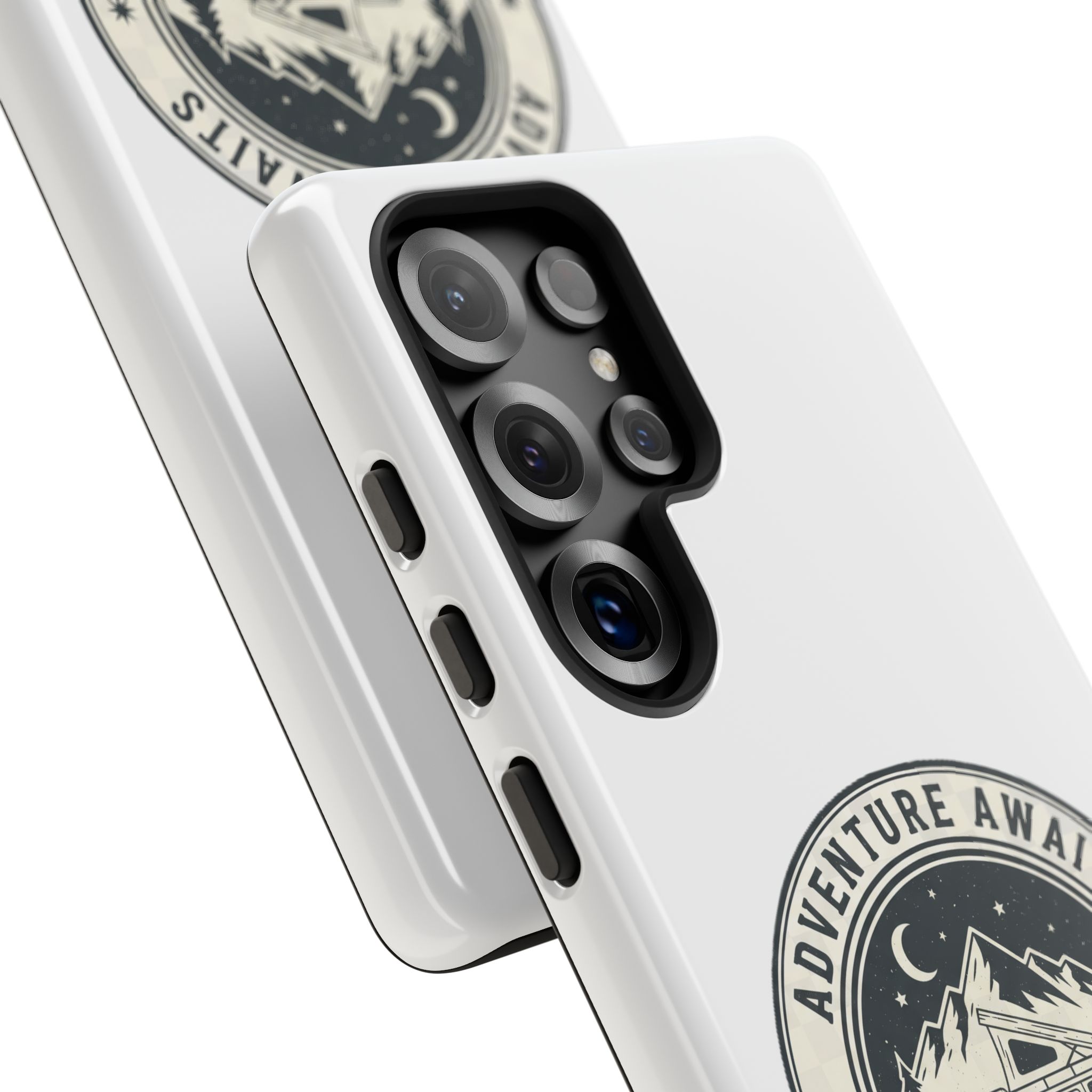Phone Case — "Adventure Awaits-Go Where You Feel Most Alive" Camper Van Design