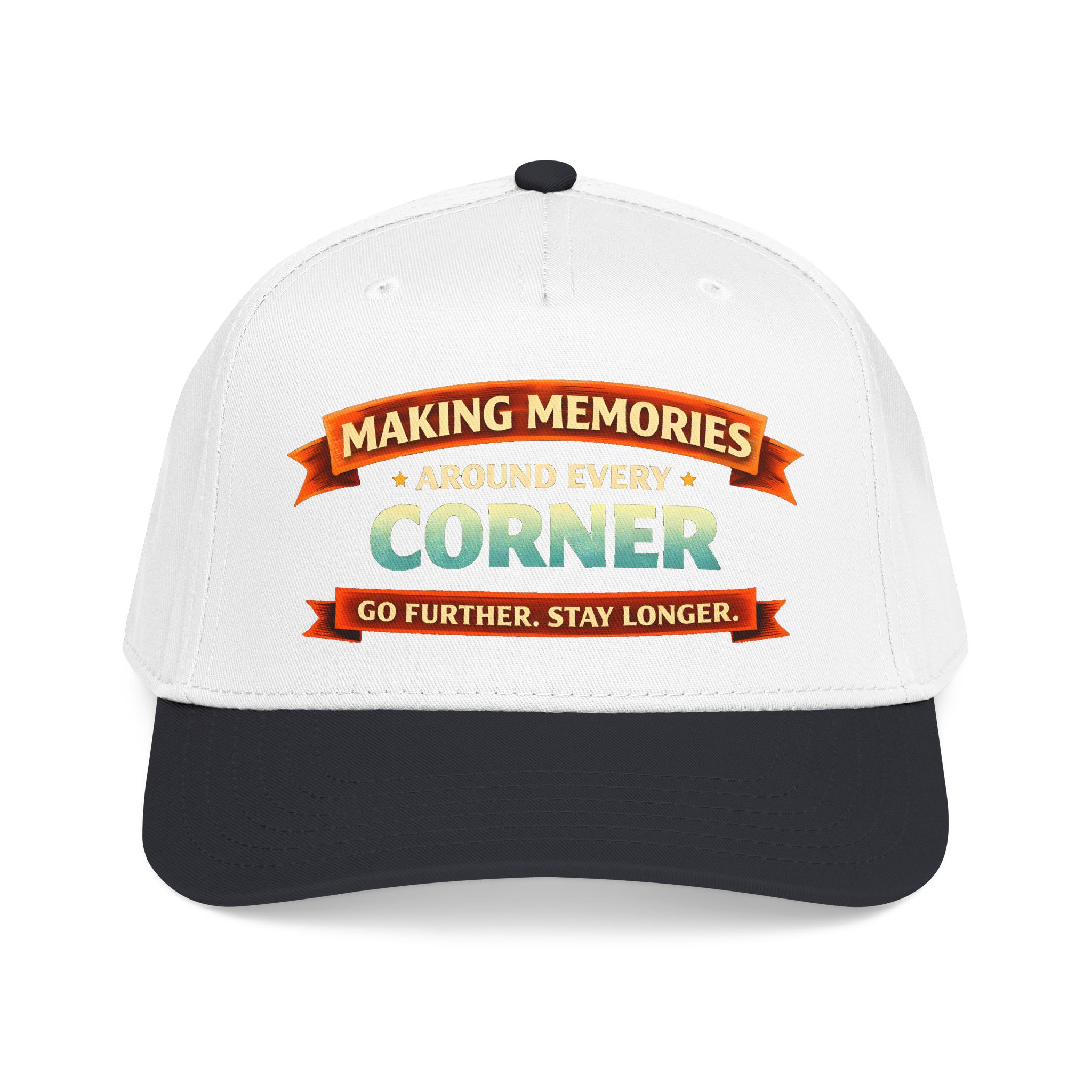 Baseball Cap - "Making Memories Around Every Corner" Design Scenic-Line