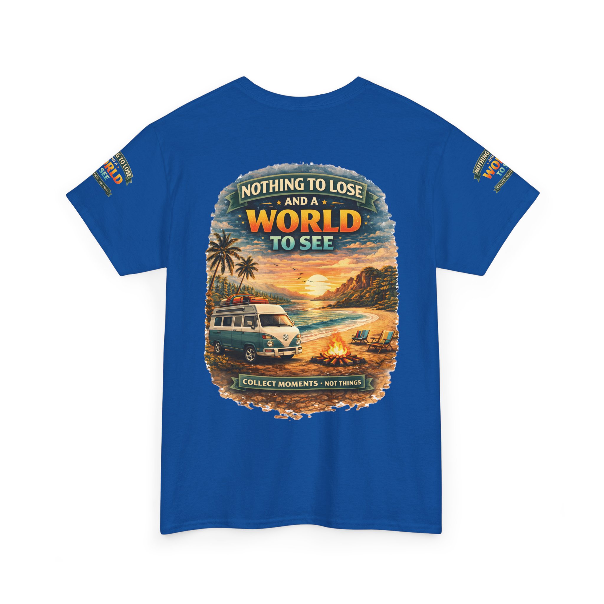 11118645466523796215_2048.jpeg Unisex Heavy Cotton Tee — "Nothing To Lose " Design Scenic-Line