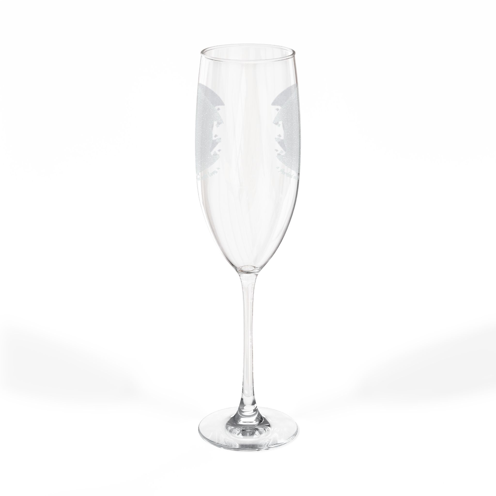 11149054192939005271_2048-3.jpeg Engraved 8oz Champagne Flute — "Happ Camper - Christmas Wishes"