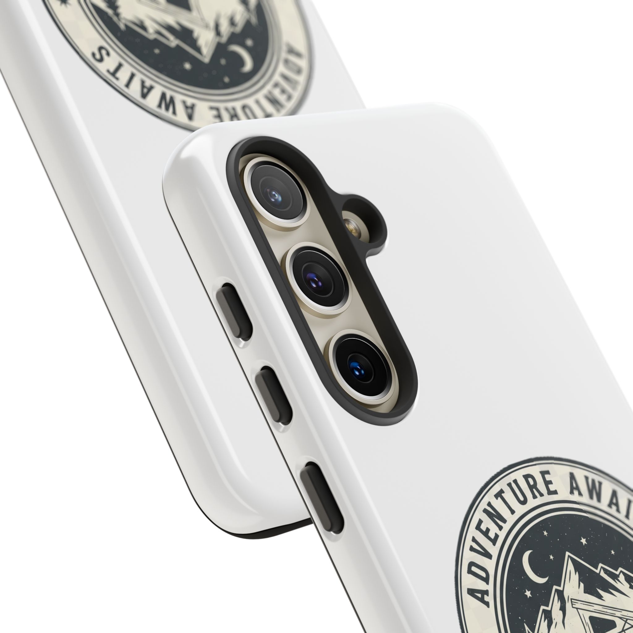 Phone Case — "Adventure Awaits-Go Where You Feel Most Alive" Camper Van Design