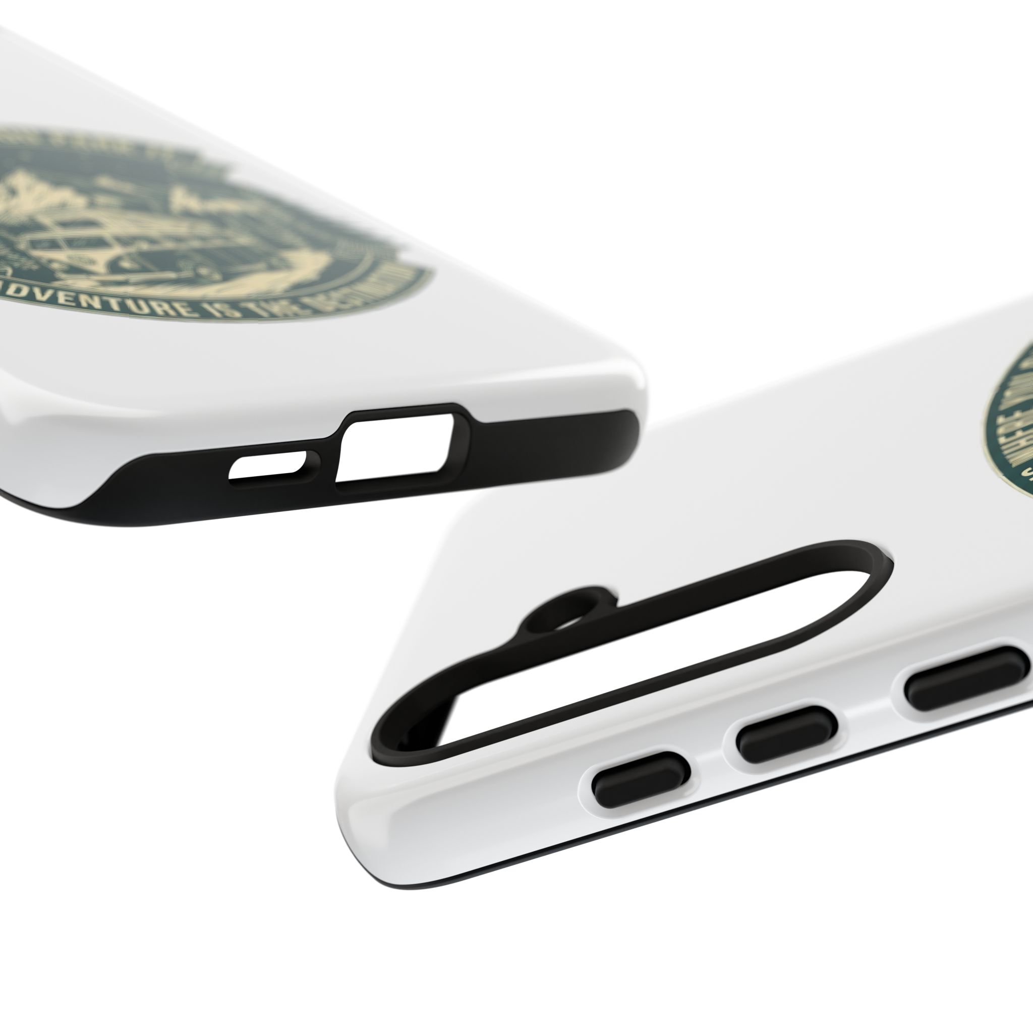 Phone Case — "Home Is Where You Park It-Adventure is the destination" Camper Van Design