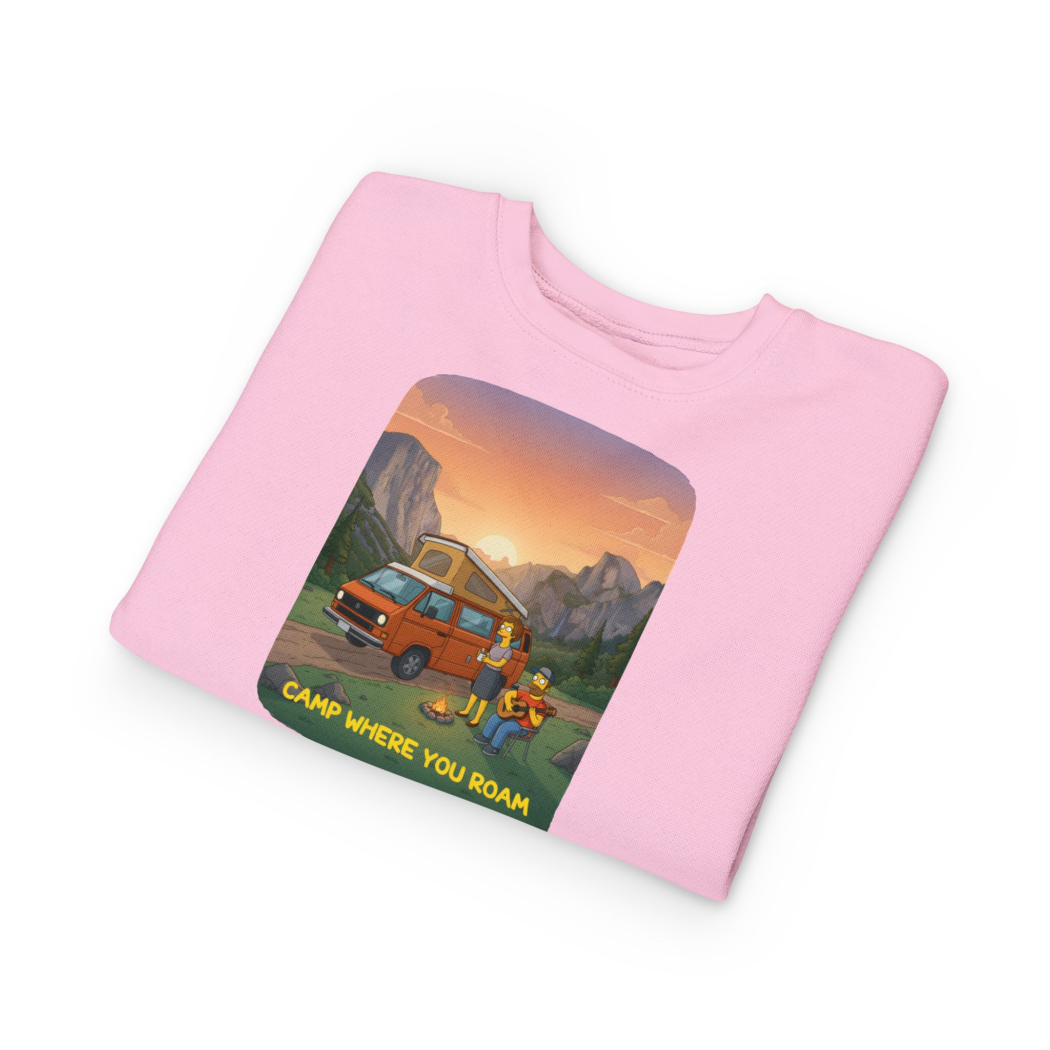 111634649356221115_2048-1.jpeg Toddler Sweatshirt - "Camp Where You Roam" (Design Sitcom-Line)