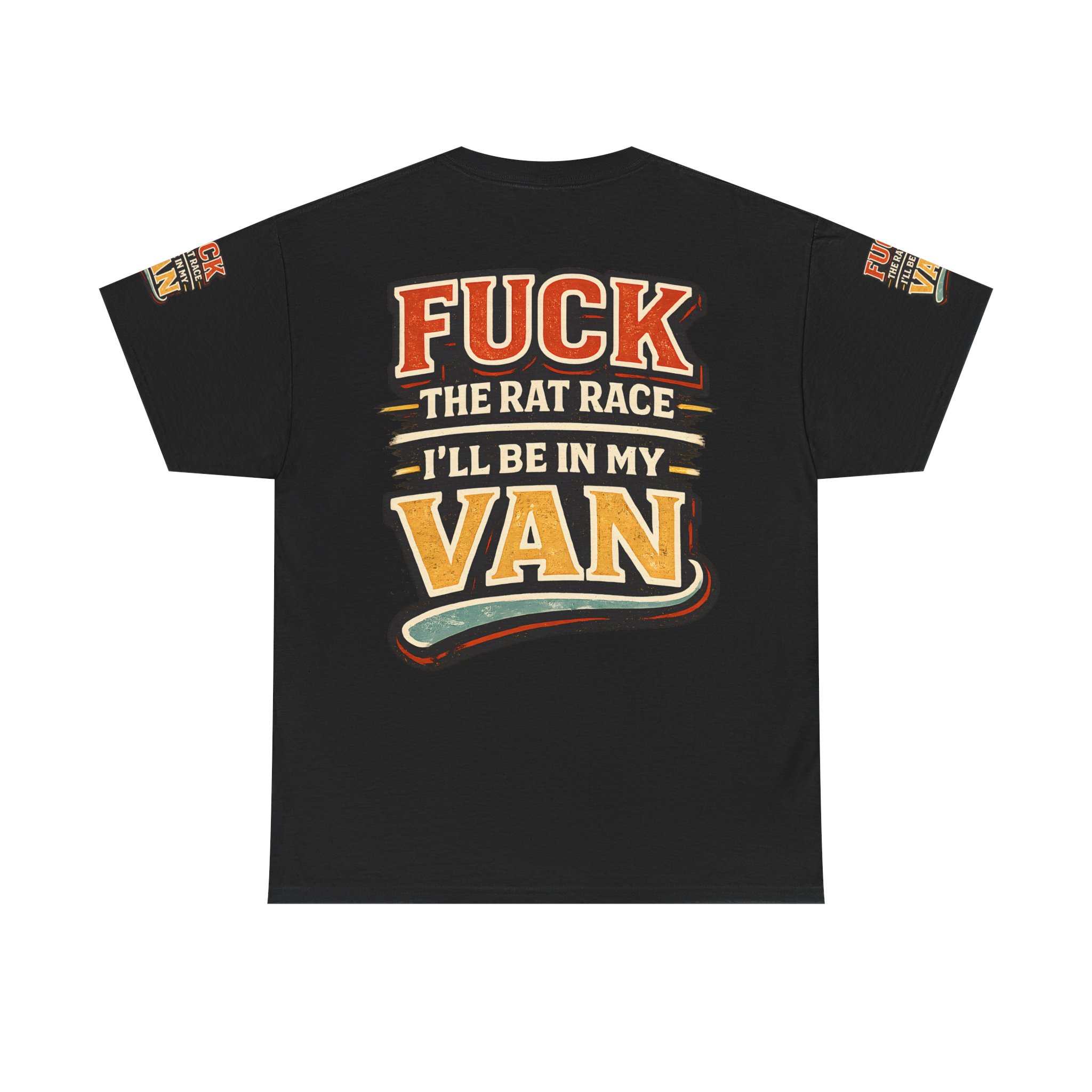 11181657995527028675_2048.jpeg Unisex Heavy Cotton Tee — "Fuck The Rat Race" Design F**K-Line