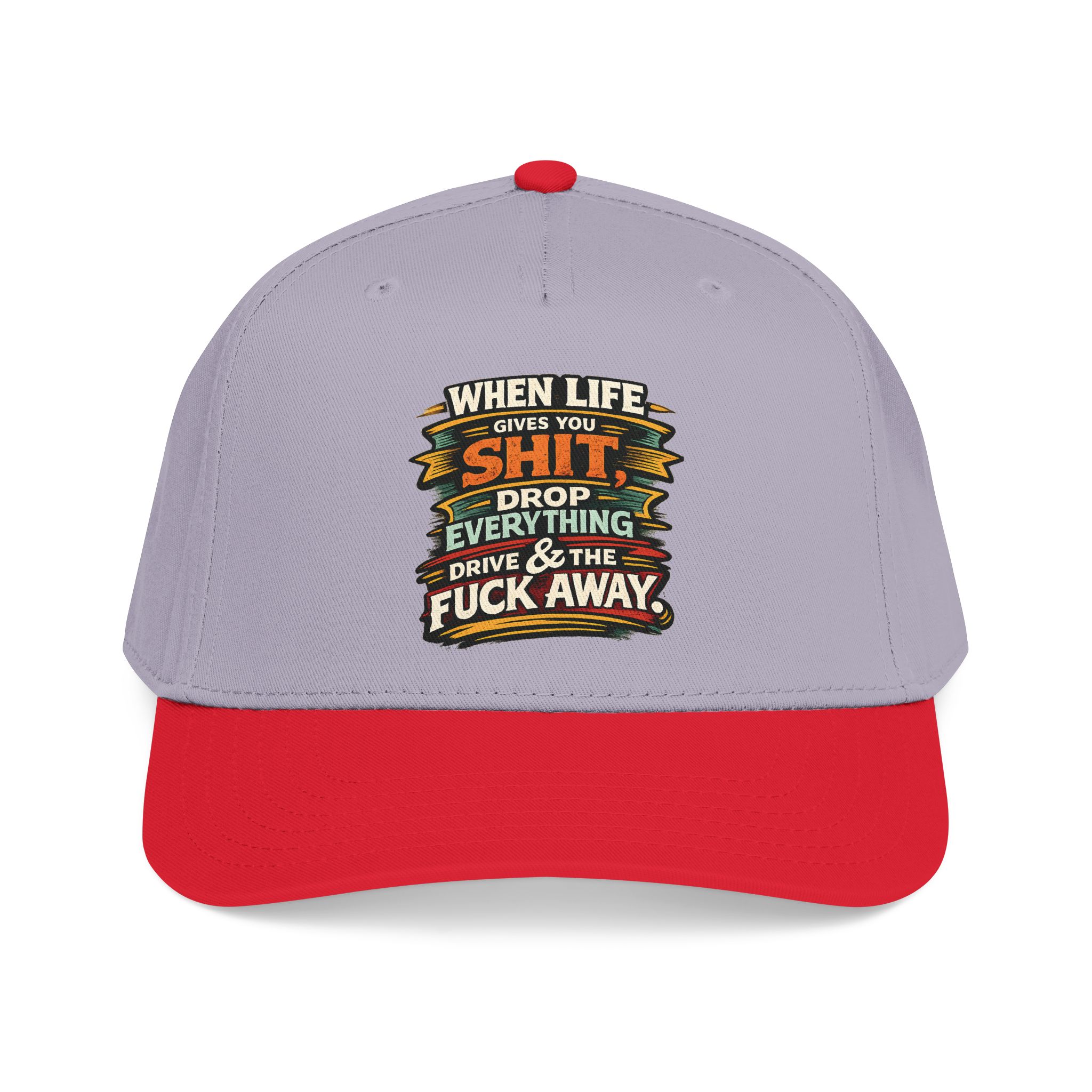 Baseball Cap - "When Live Gives You Shit" Design F**K-Line