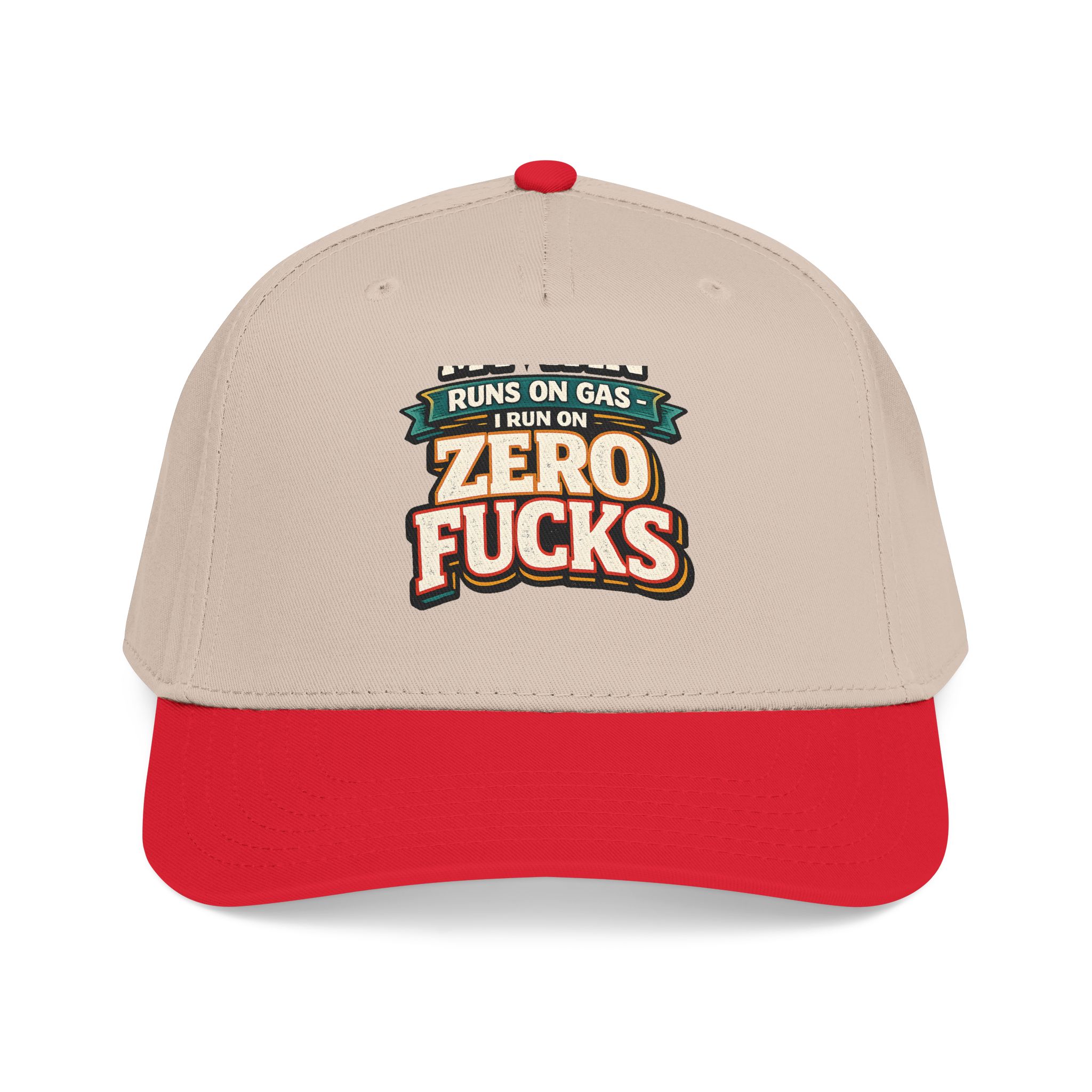 Baseball Cap - "My Van Runs On Gas" Design F**K-Line