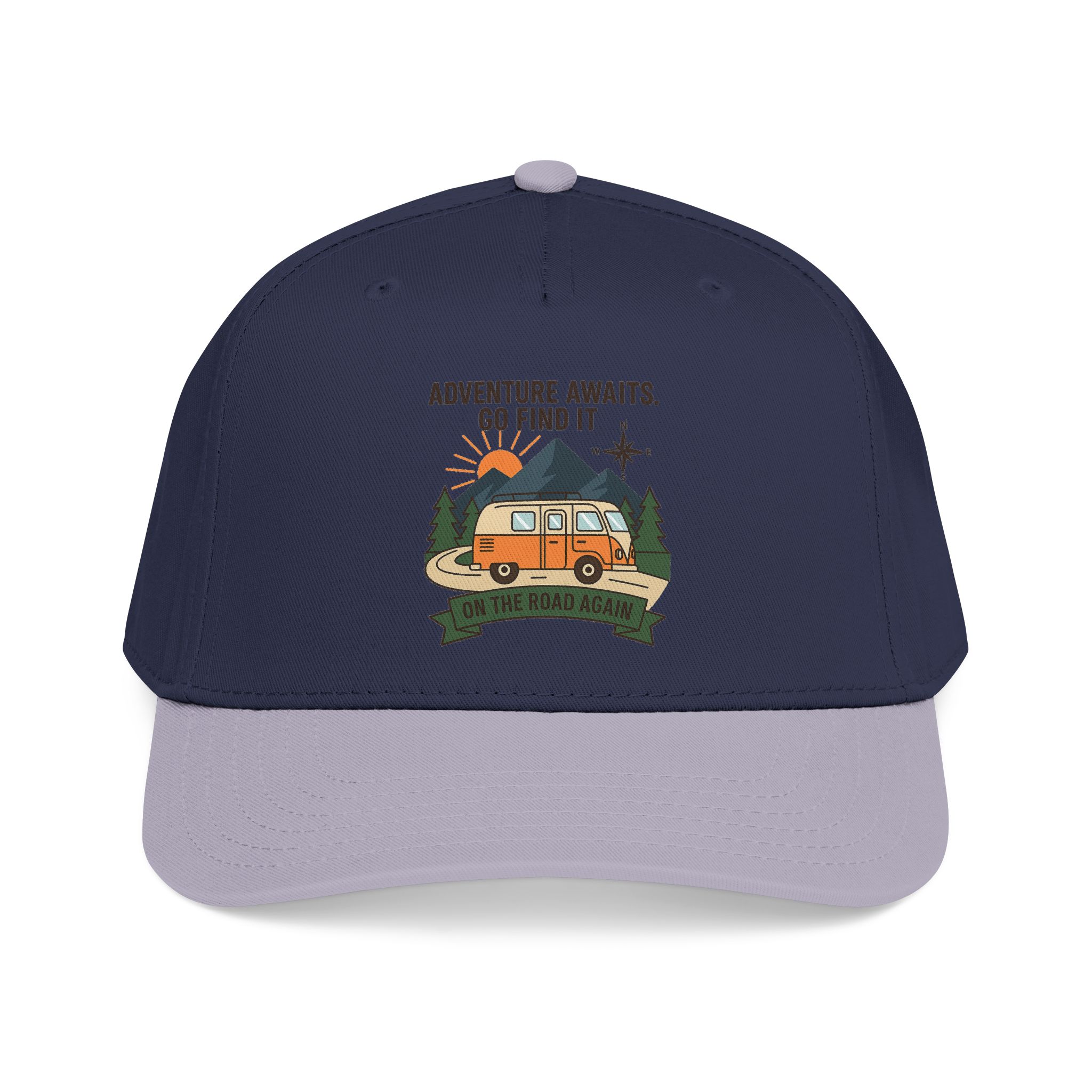 Baseball Cap - "Adventure Awaits" Outdoor Travel Hat