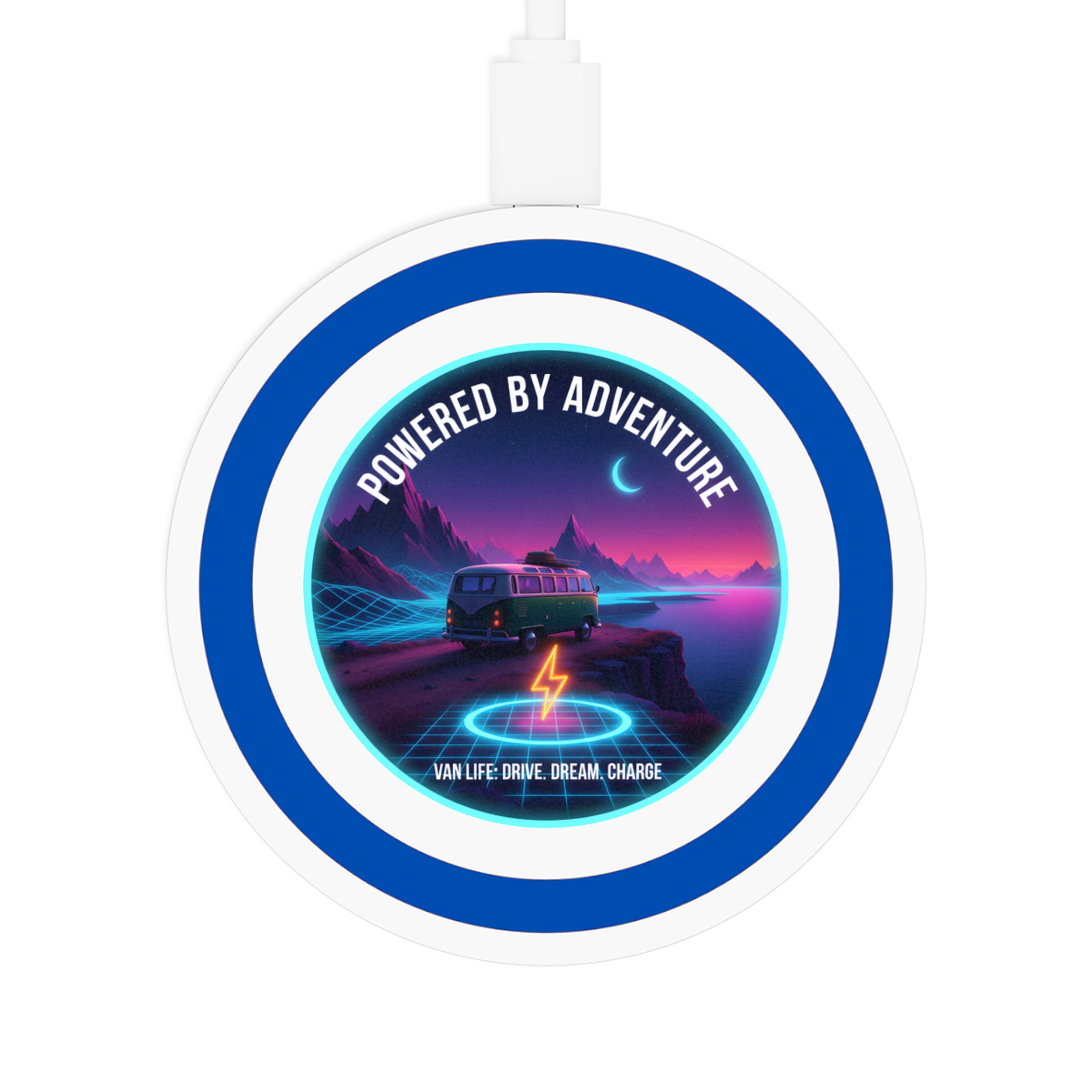 1123143566908363654_2048.jpeg Wireless Charging Pad — "Powered by Adventure" Night Van Design