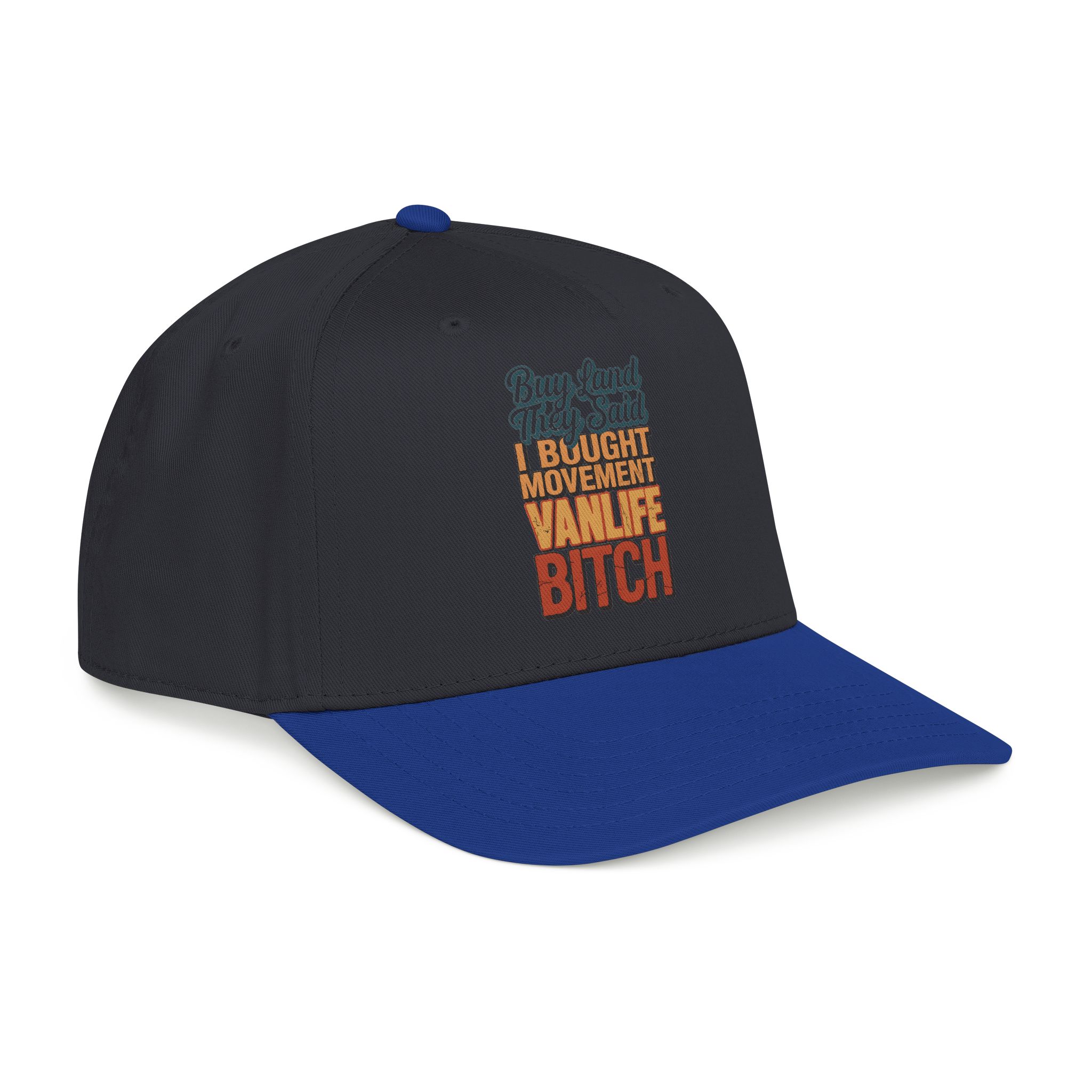 Baseball Cap - "Buy Land They Said" Design F**K-Line