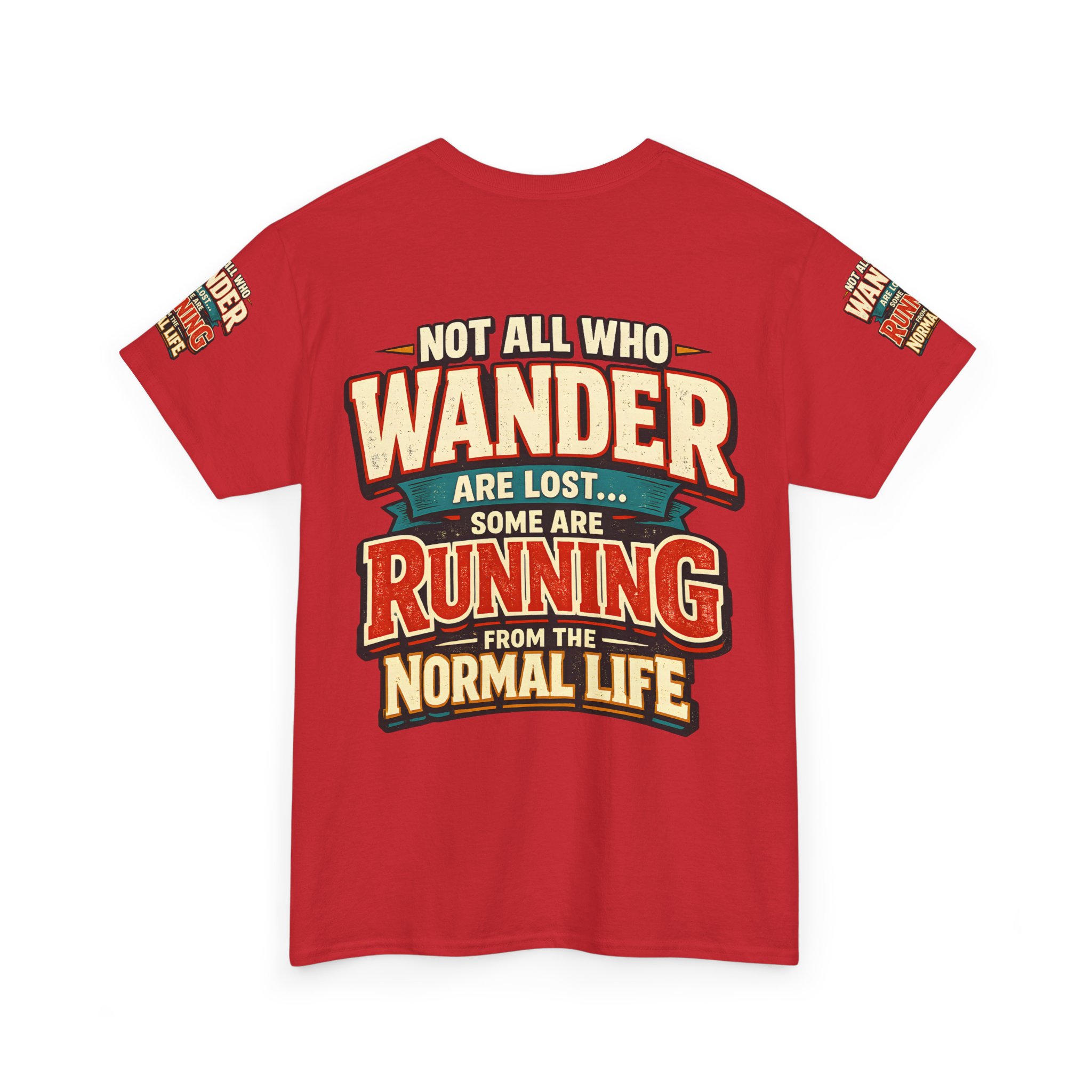 11261826911482770986_2048.jpeg Unisex Heavy Cotton Tee — "Not All Who Wander Are Lost" Design F**K-Line