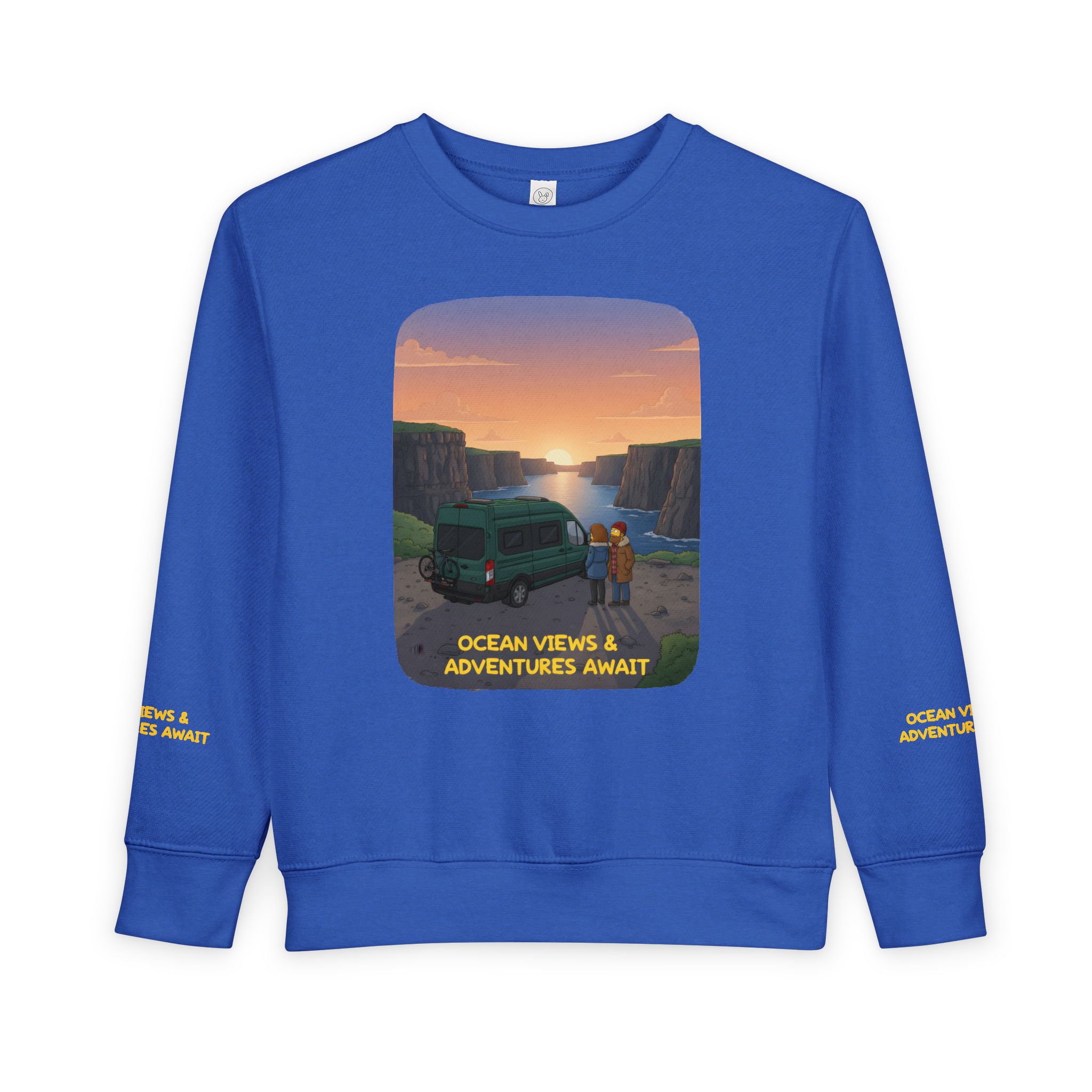 11270253145219459079_2048-1.jpeg Toddler Sweatshirt - "Ocean Views-Adventures Awaits" (Design Sitcom-Line)