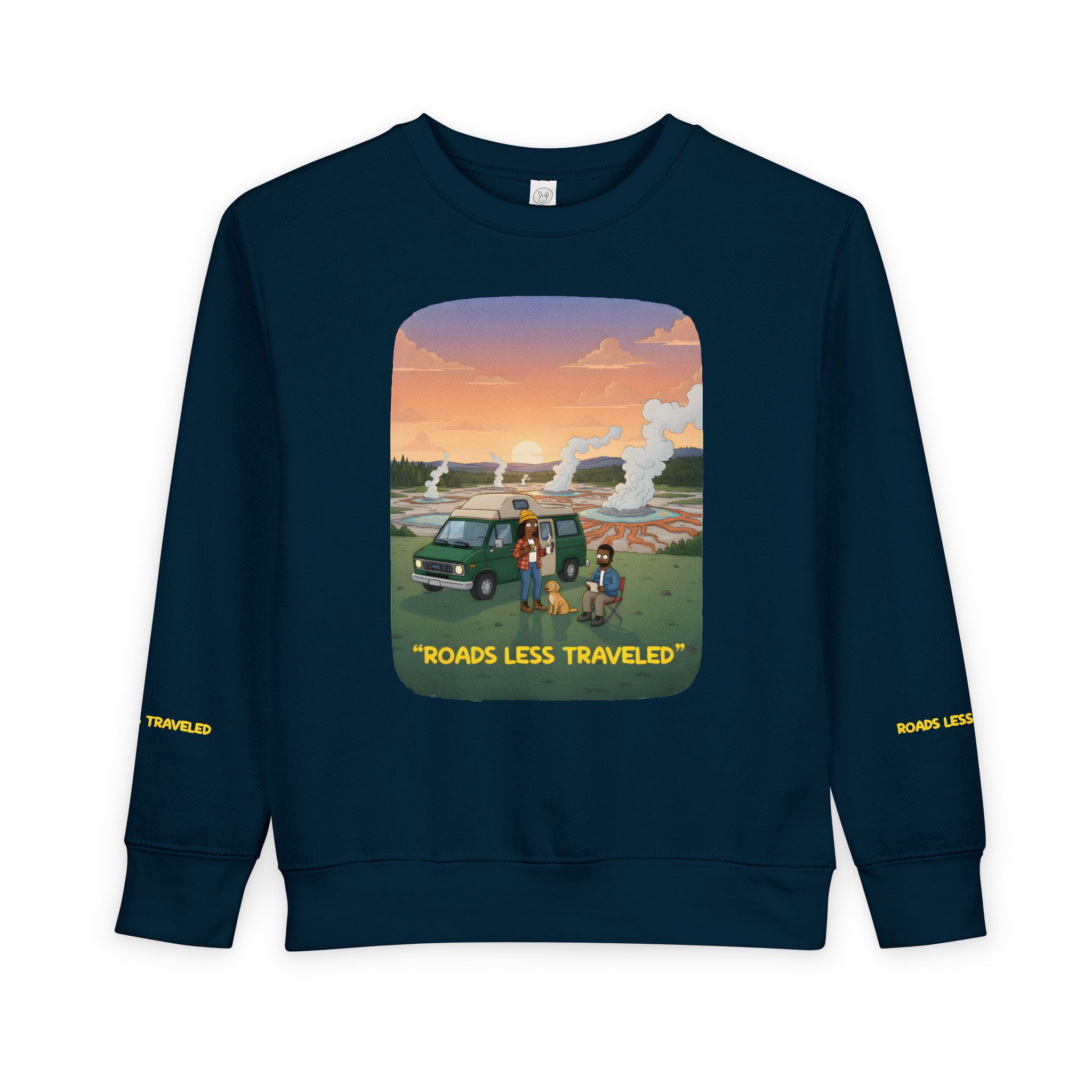 Toddler Sweatshirt - "Roads Less Traveled" (Design Sitcom-Line)