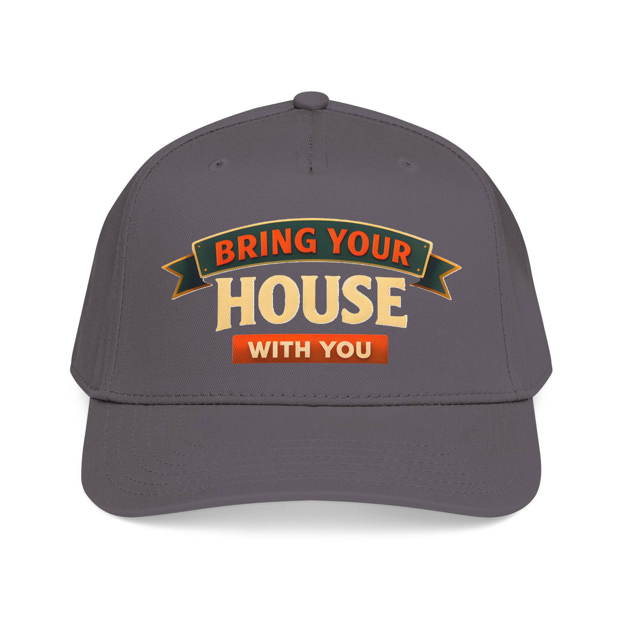 Baseball Cap - "Bring Your House With You" Design Scenic-Line