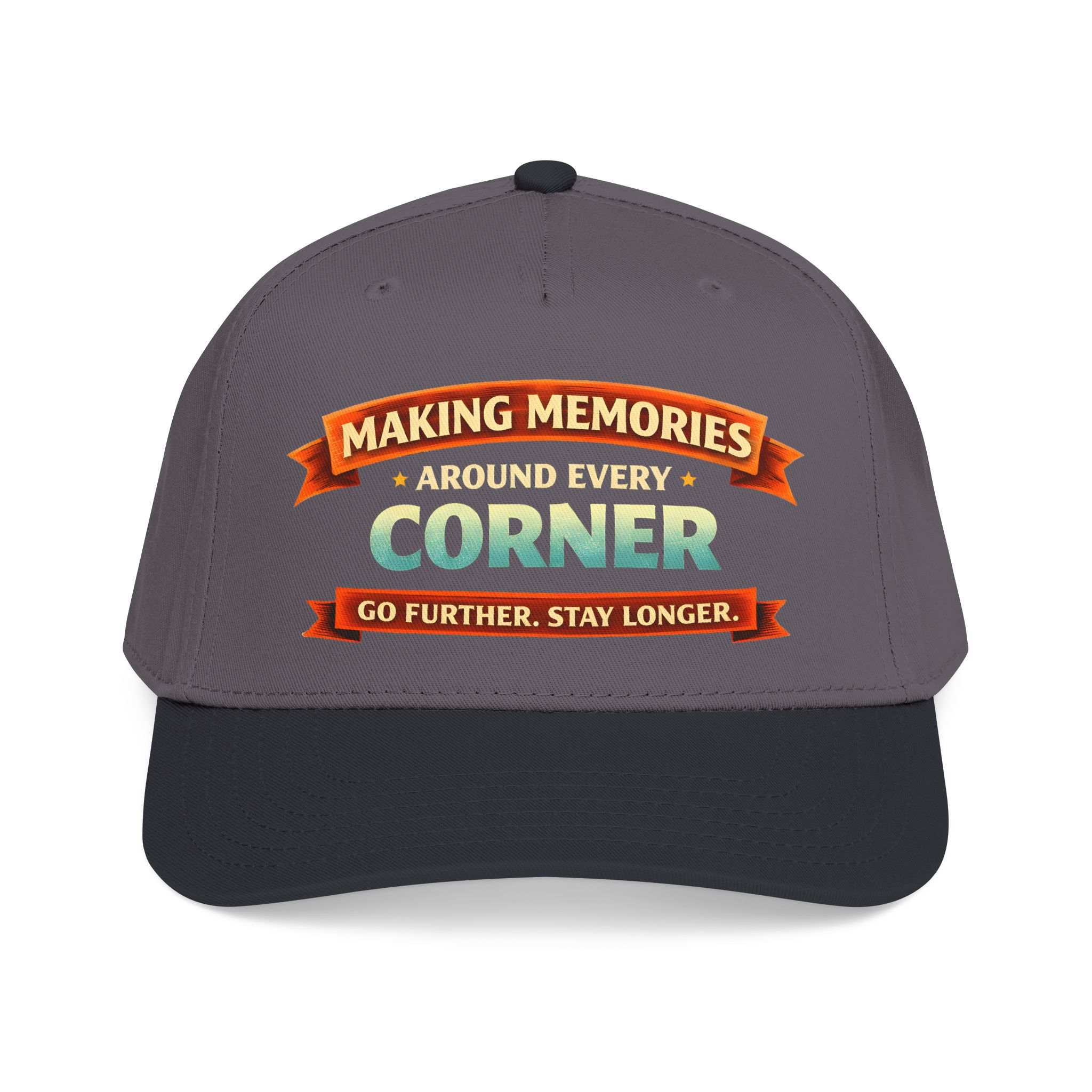 Baseball Cap - "Making Memories Around Every Corner" Design Scenic-Line