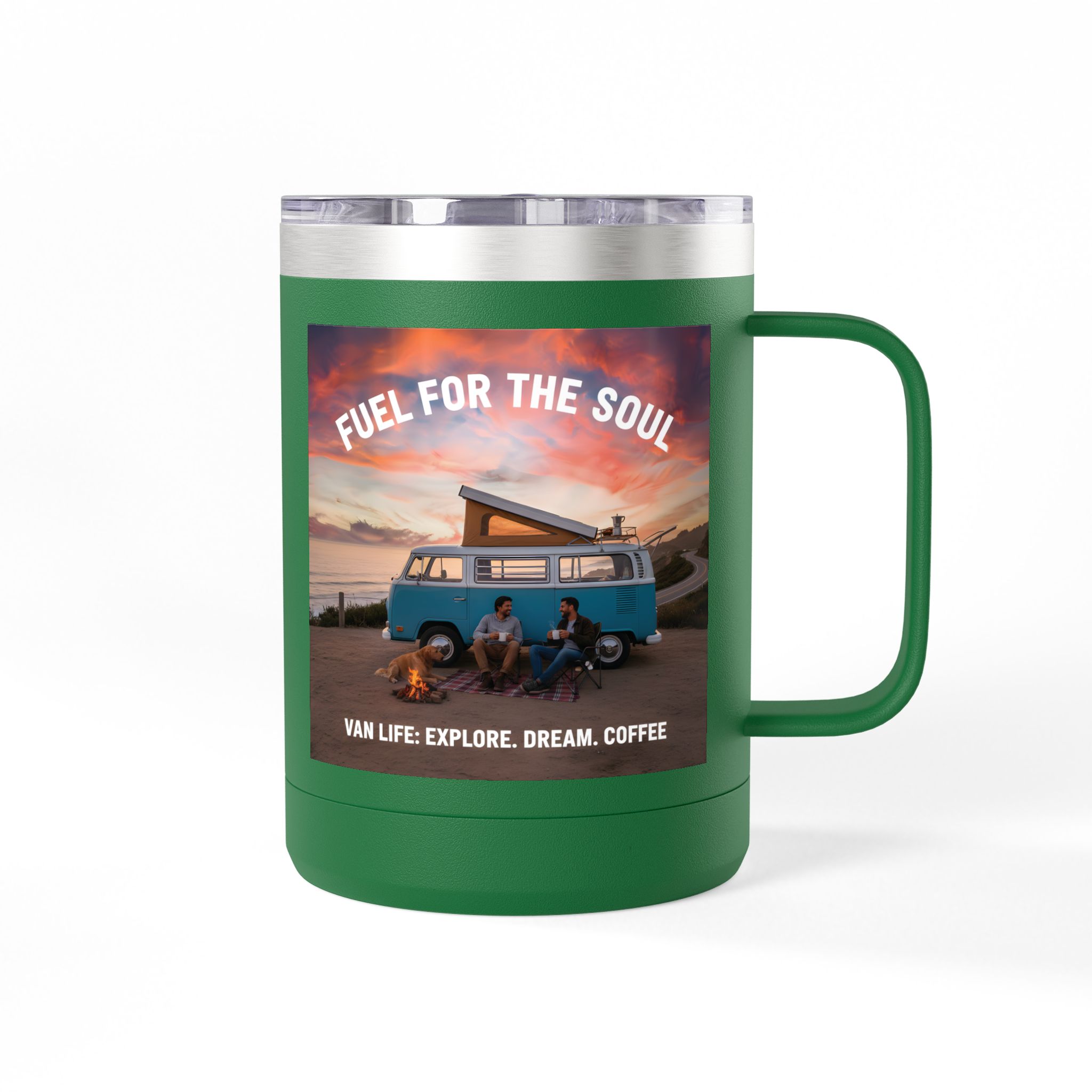 Coffee Mug Tumbler, 15oz — "Fuel for the Soul"