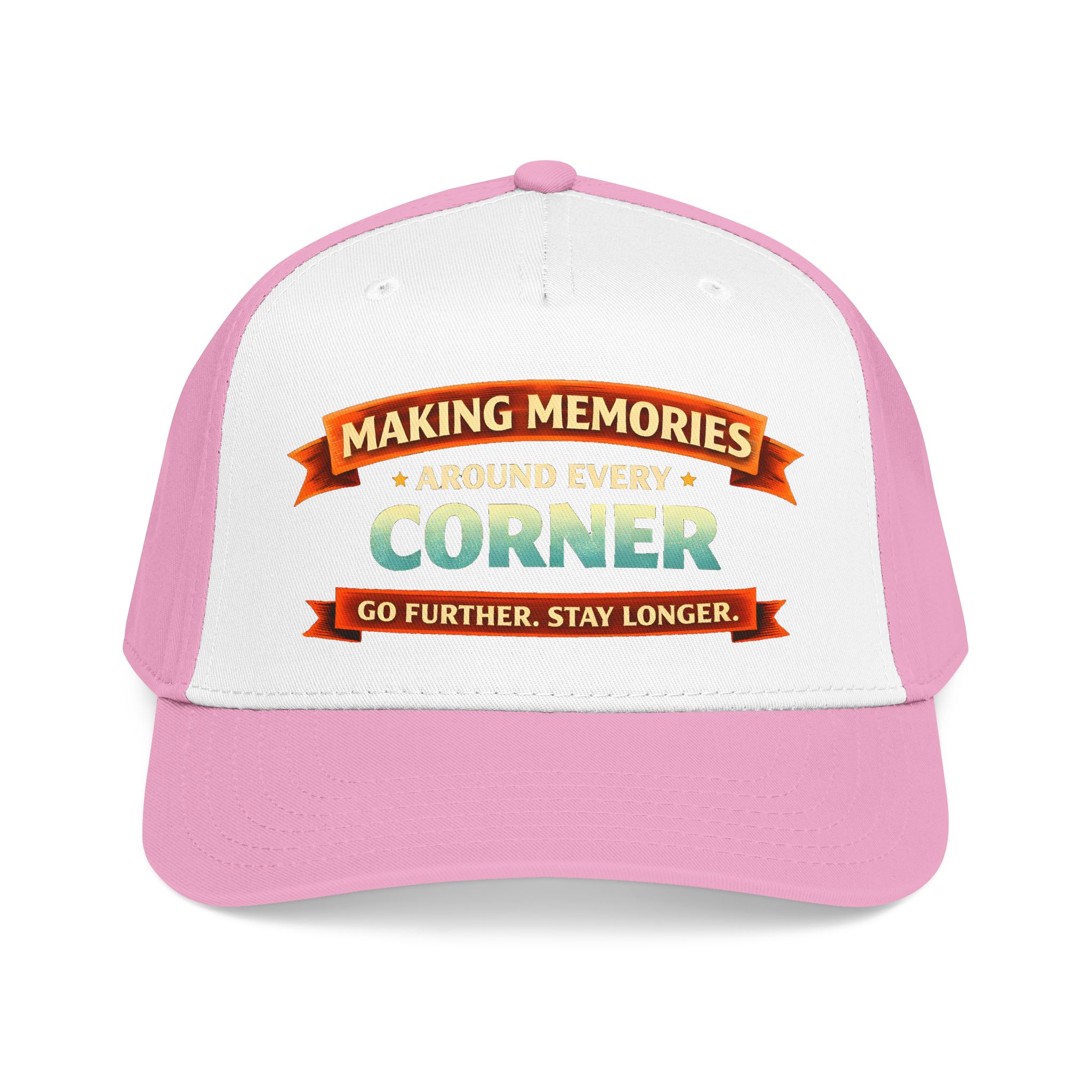 Baseball Cap - "Making Memories Around Every Corner" Design Scenic-Line