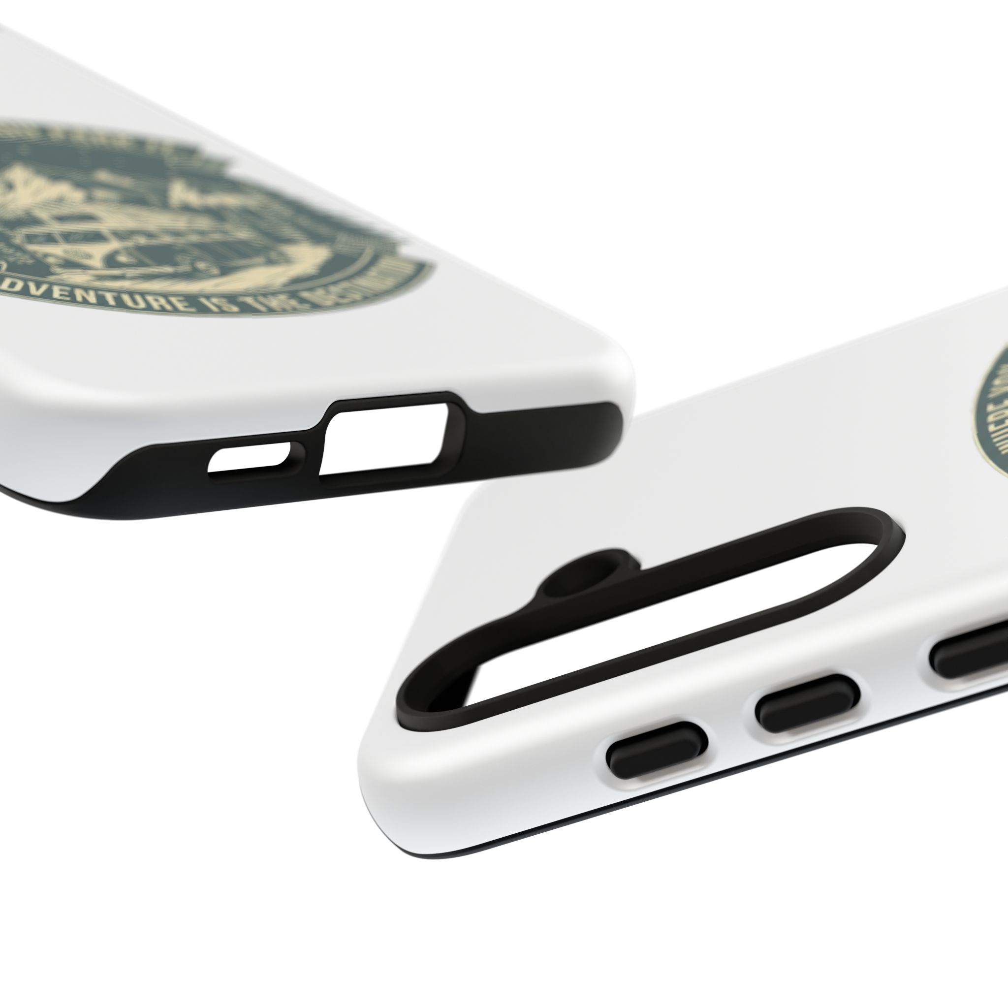 Phone Case — "Home Is Where You Park It-Adventure is the destination" Camper Van Design