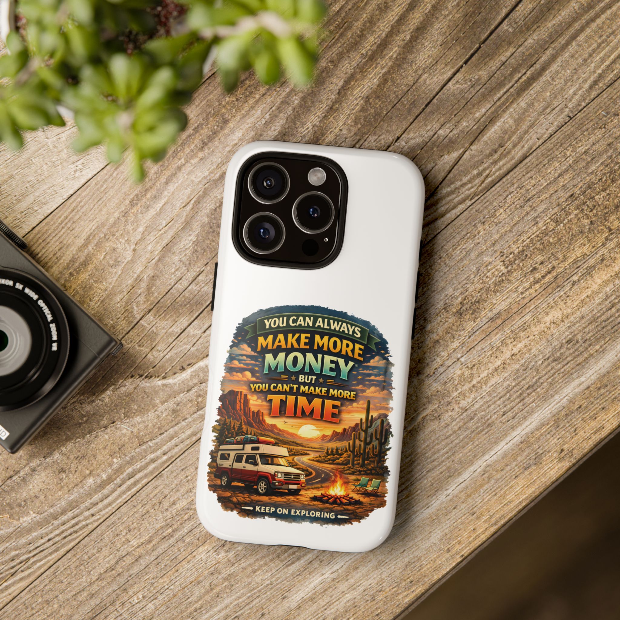 Phone Case — "You Can Always Make Money" (Design Scenic-Line)