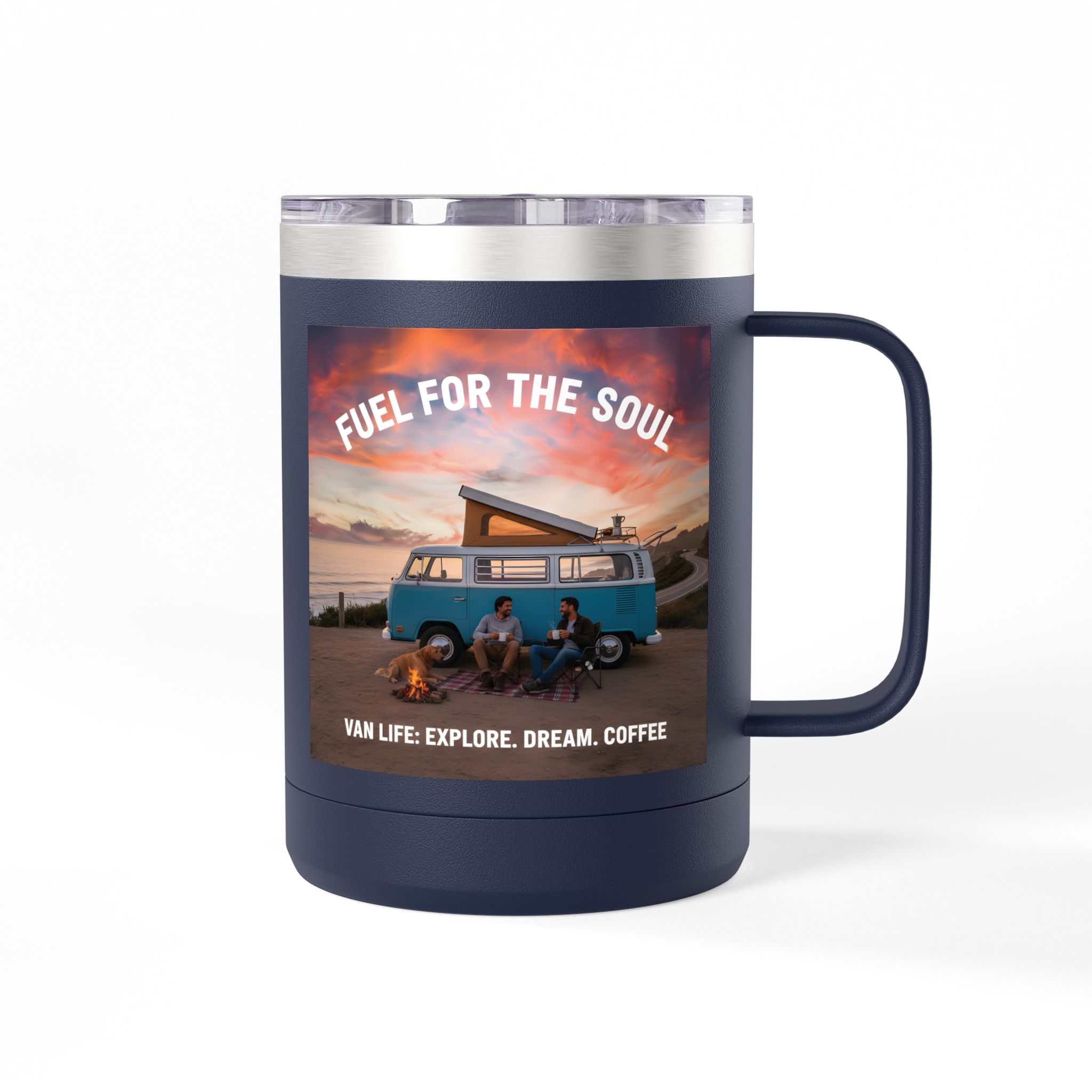 Coffee Mug Tumbler, 15oz — "Fuel for the Soul"